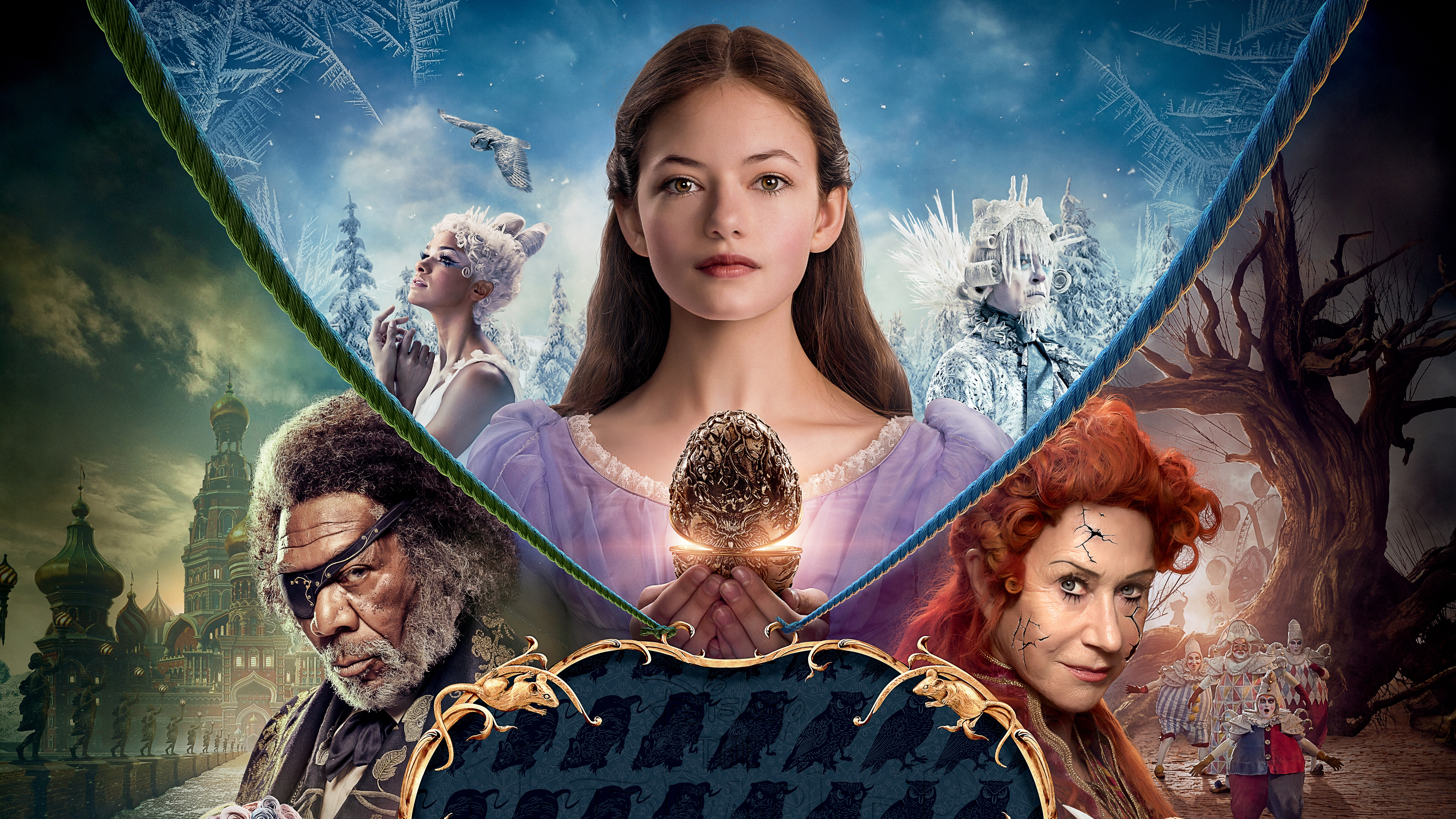 The Nutcracker and the Four Realms movie poster HD Wallpaper