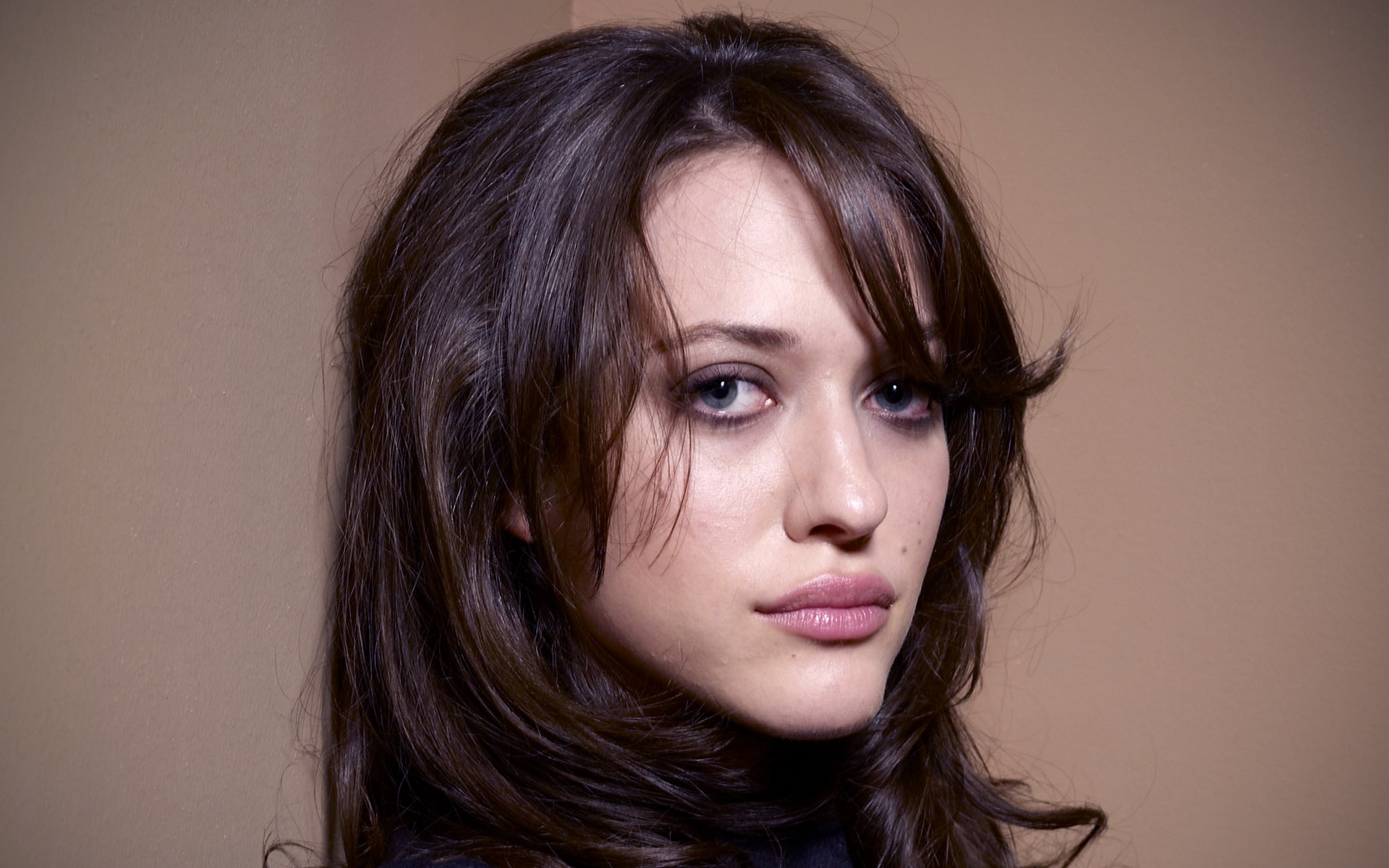 Kat Dennings portrait HD Wallpaper