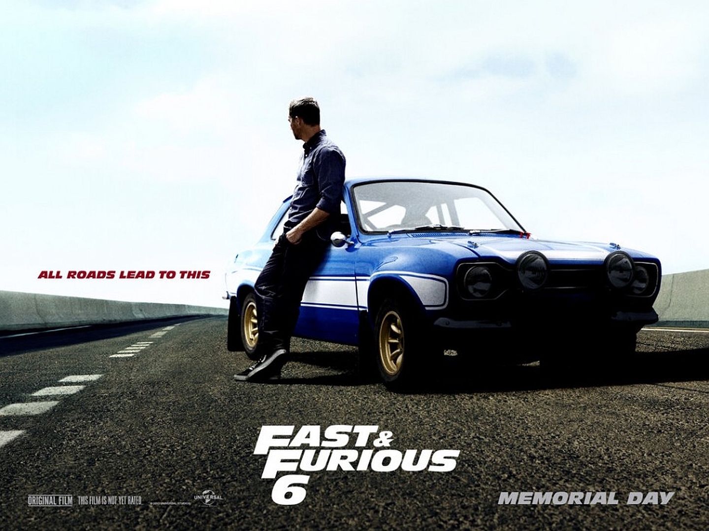 Paul Walker in Fast & Furious 6 HD Wallpaper