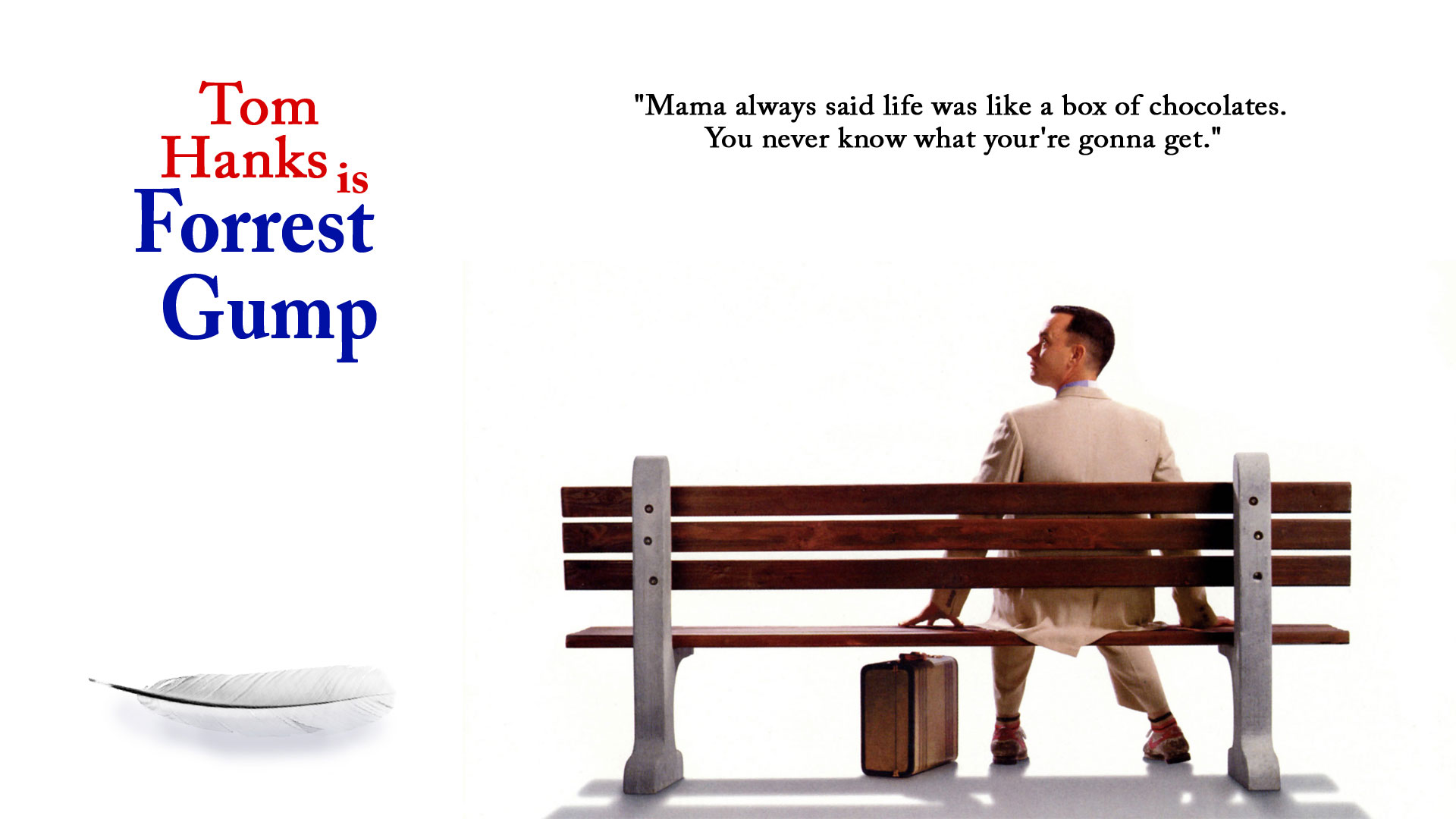 Forrest Gump starring Tom Hanks HD Wallpaper