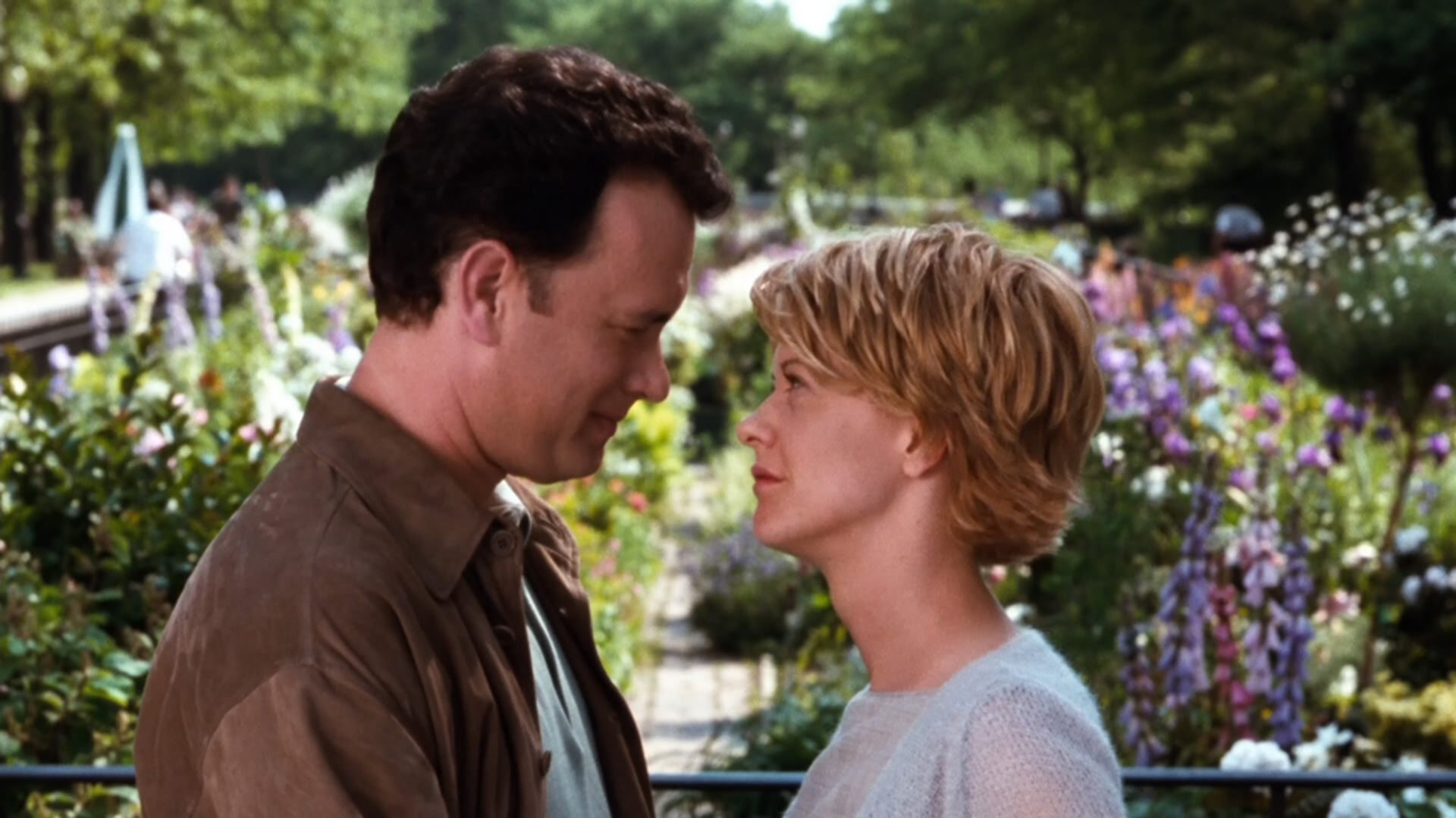 Tom Hanks and Meg Ryan in You've Got Mail HD Wallpaper