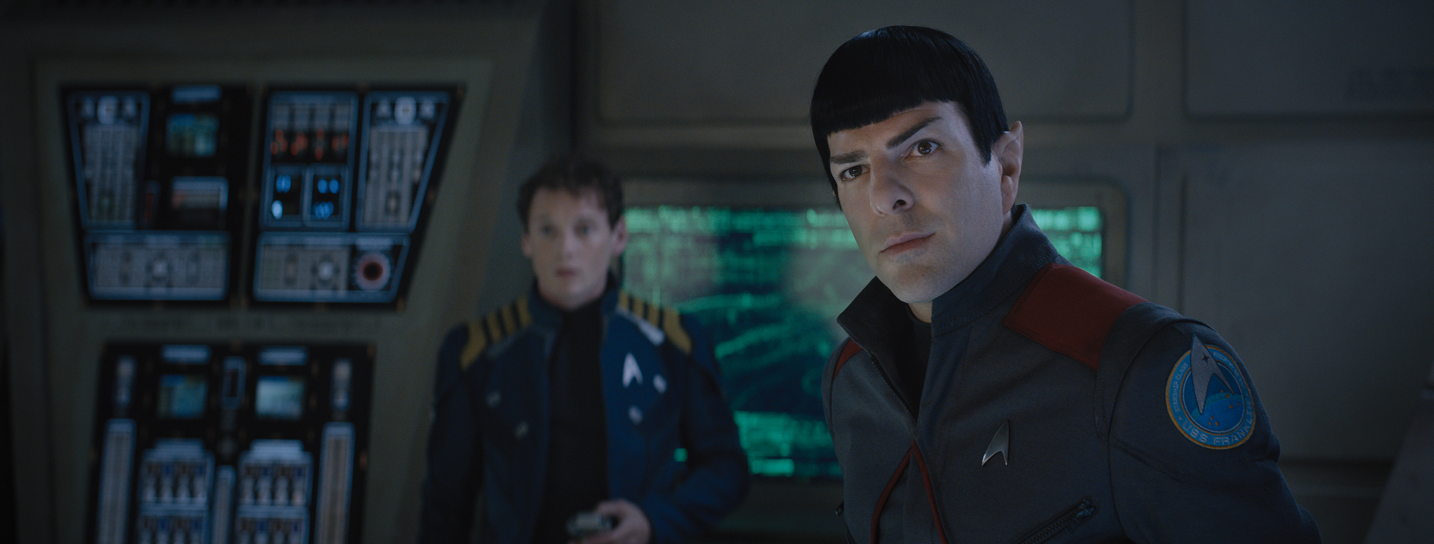 Spock and Uhura from Star Trek HD Wallpaper