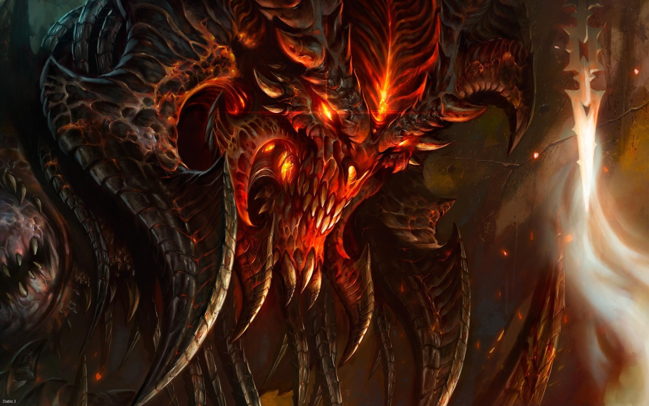 Diablo from Diablo 3 HD Wallpaper
