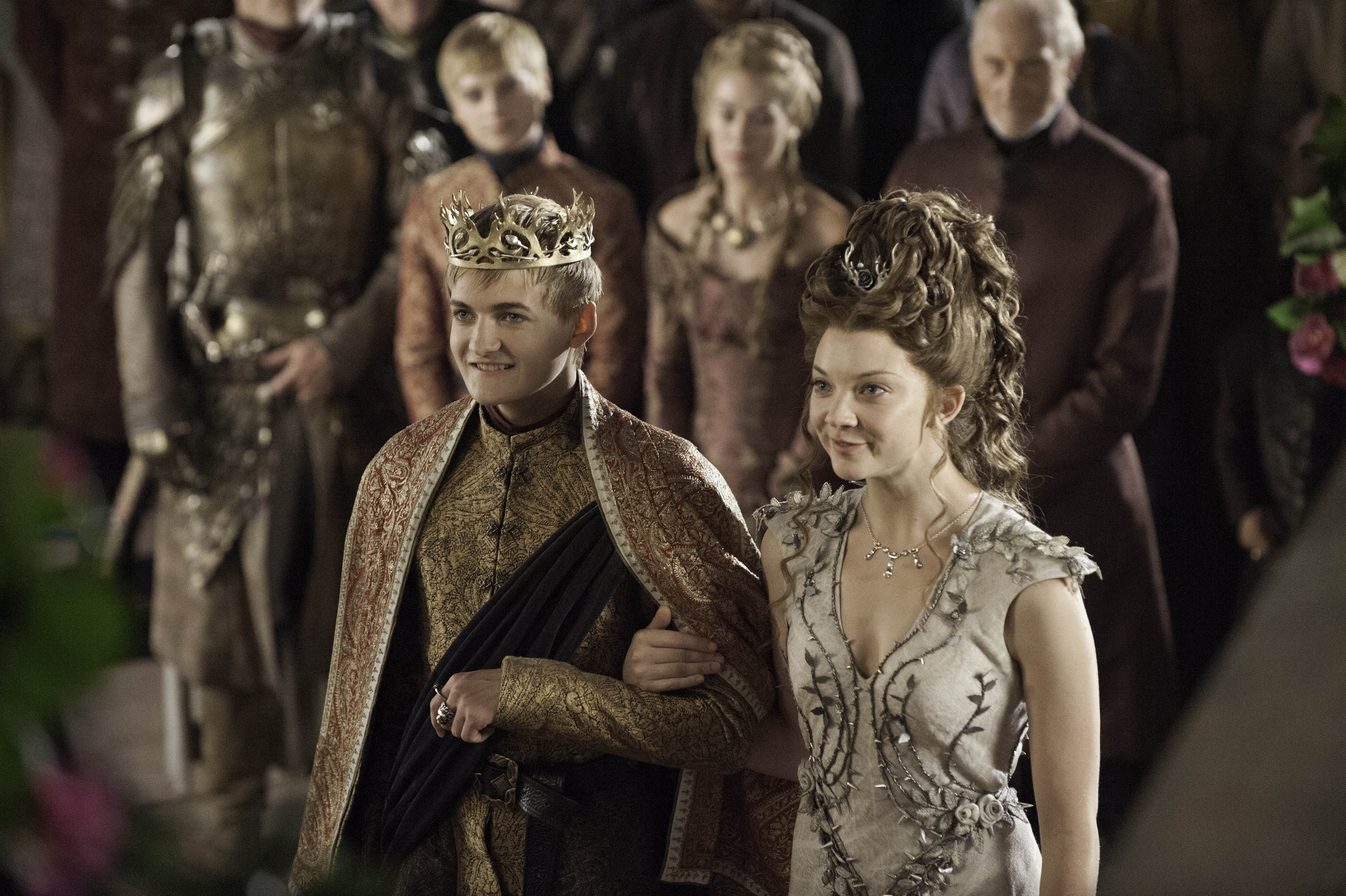 Joffrey Baratheon and Margaery Tyrell from Game of Thrones HD Wallpaper