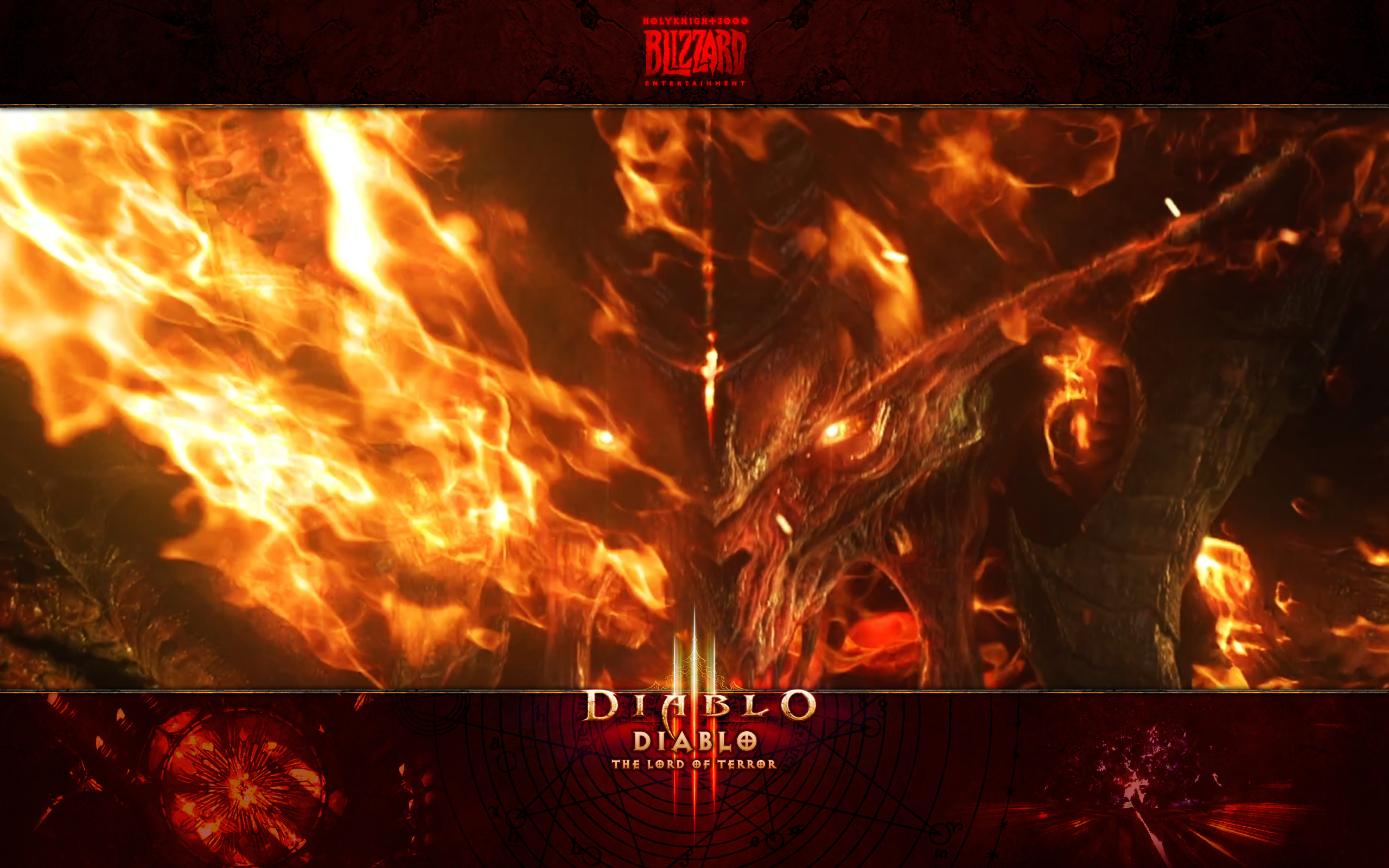 Diablo The Lord of Terror Blizzard Entertainment HD Wallpaper