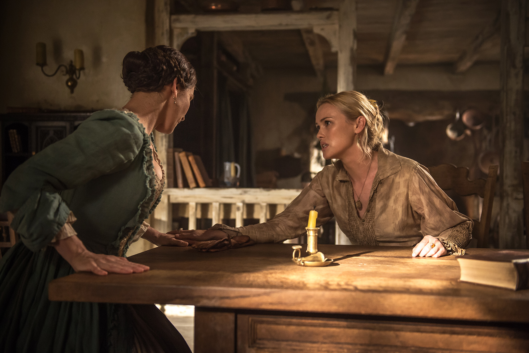 Hannah New in a historical drama scene HD Wallpaper
