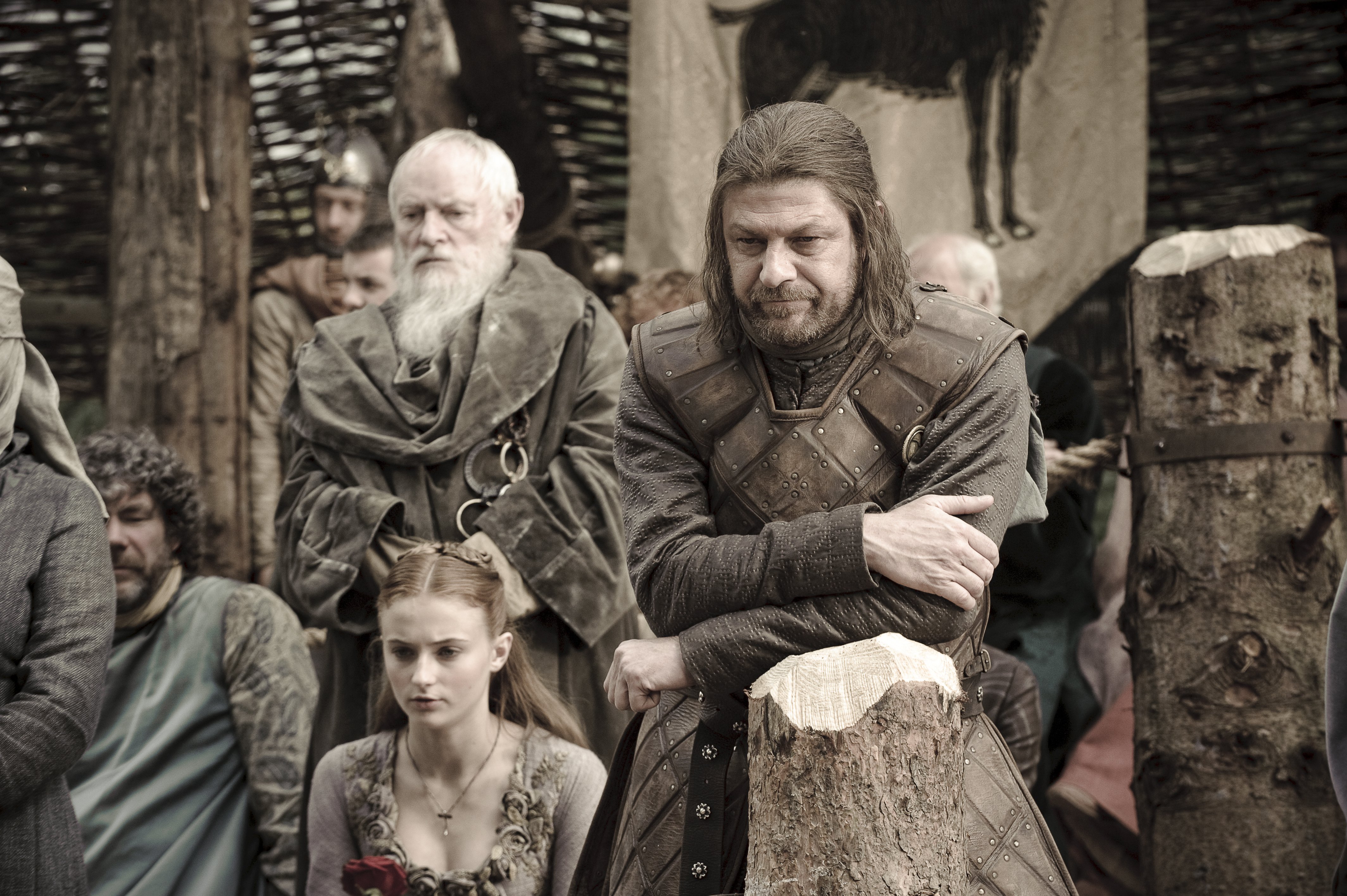 Sean Bean and others in Game of Thrones HD Wallpaper