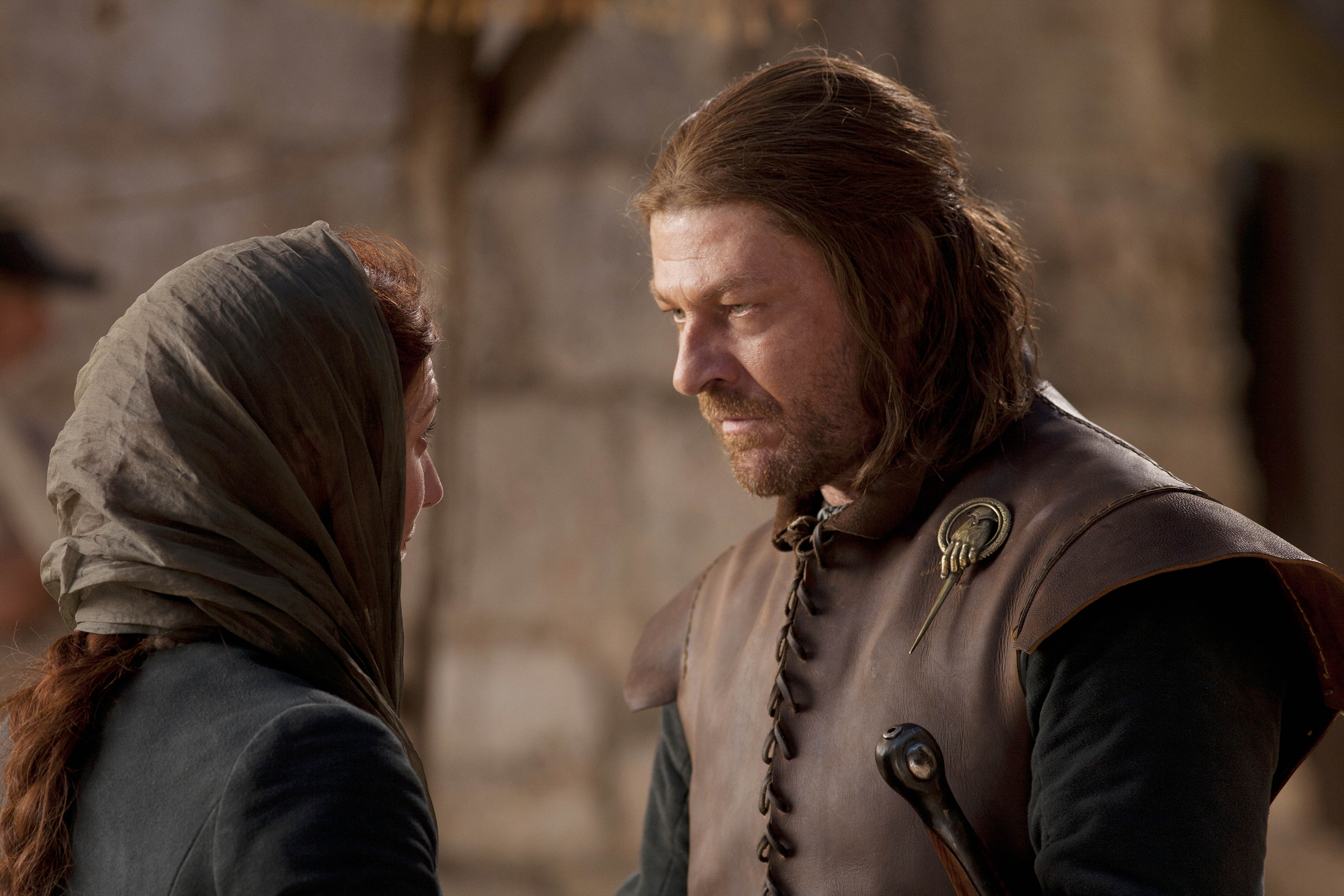 Ned Stark and Catelyn Stark from Game of Thrones HD Wallpaper