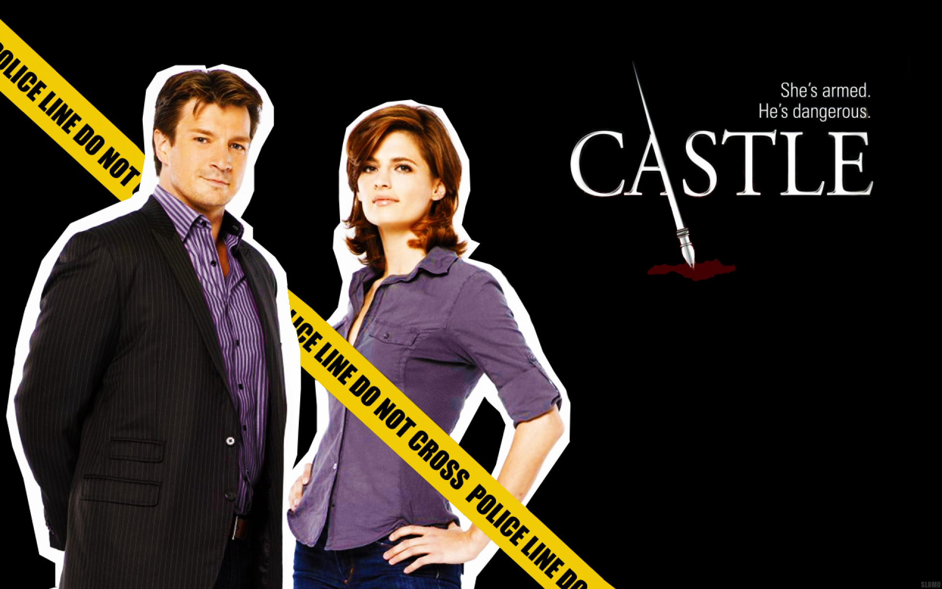 Castle TV Series Poster HD Wallpaper