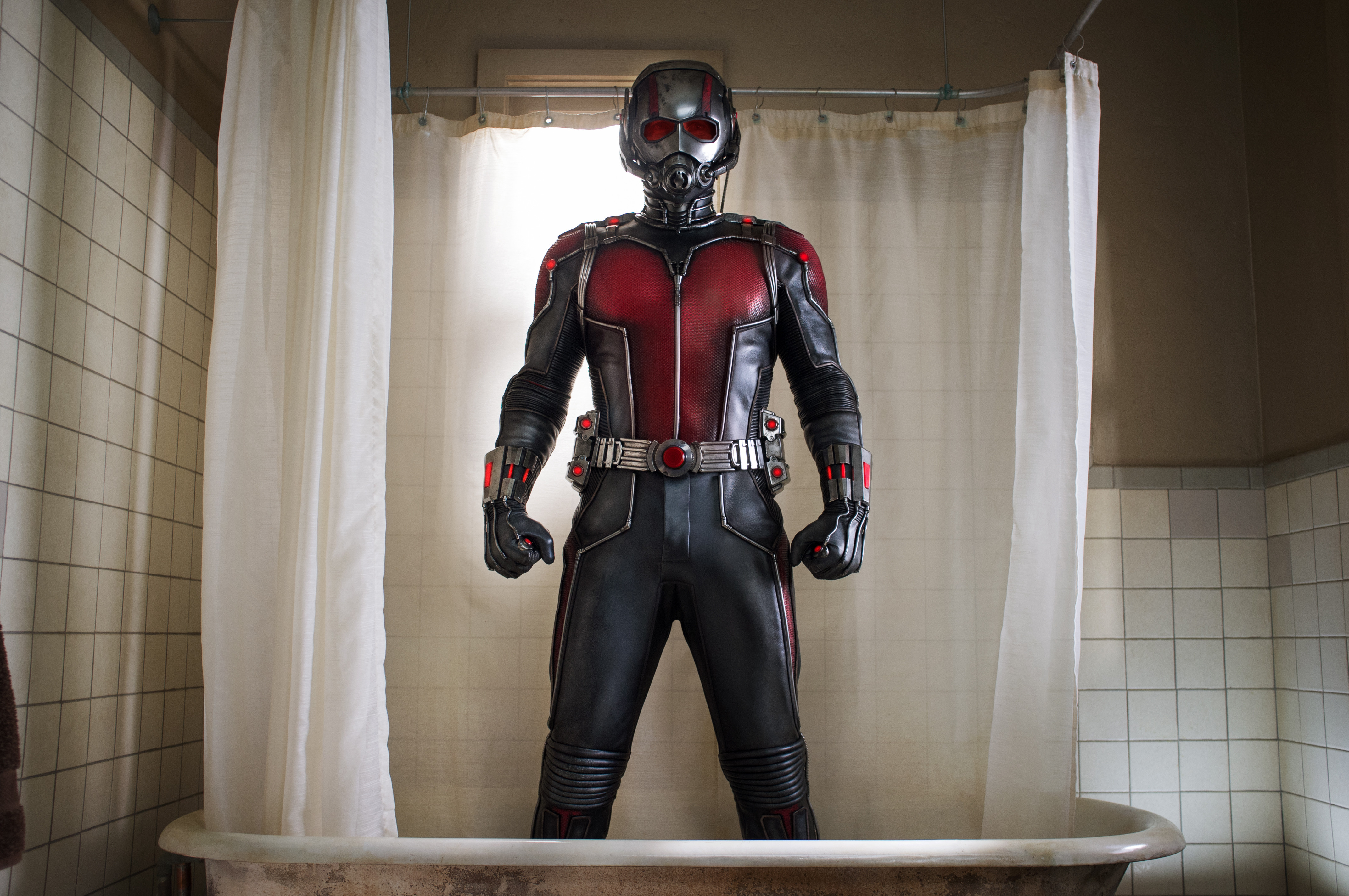 Ant-Man from Marvel Comics in a Bathtub HD Wallpaper