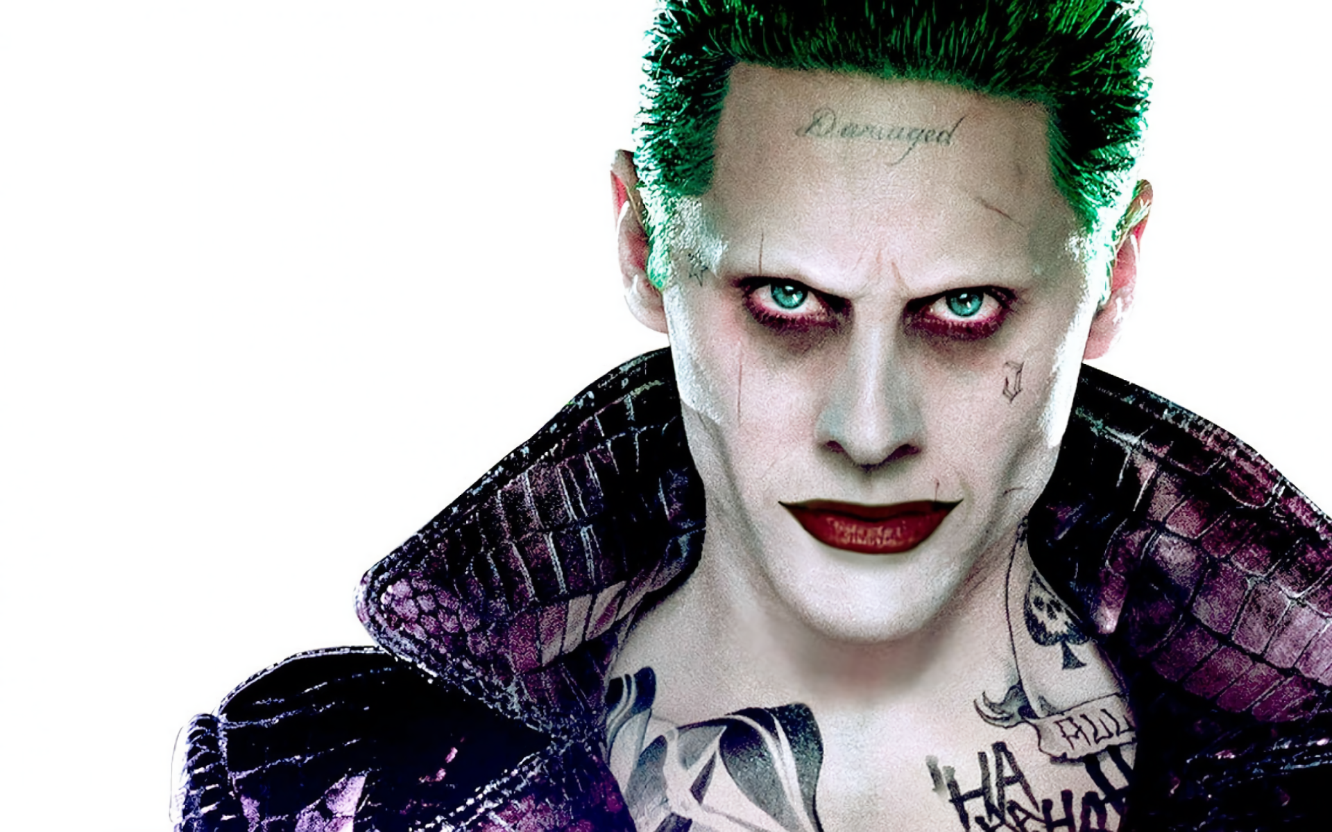 Jared Leto as the Joker from Suicide Squad HD Wallpaper