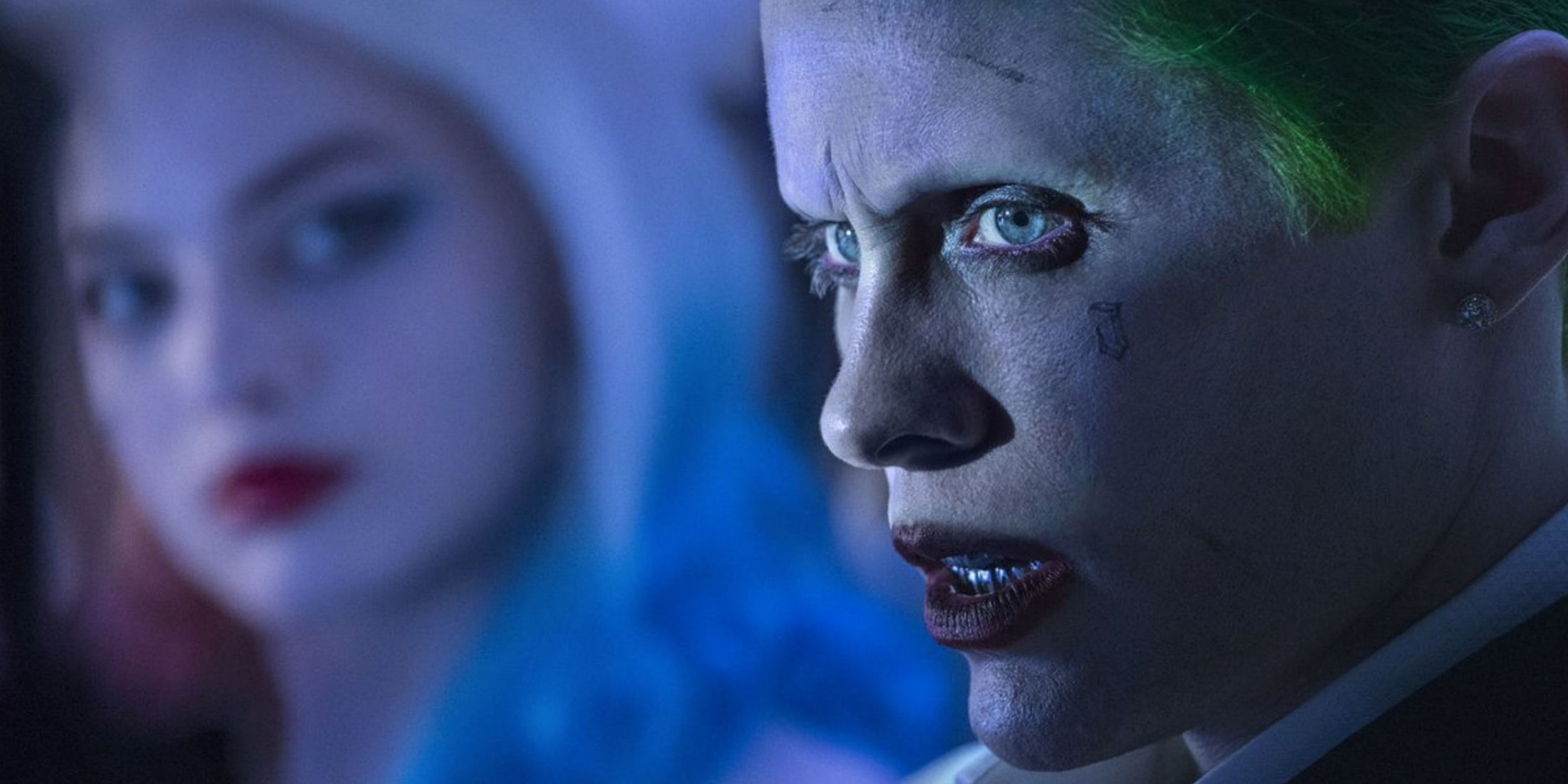 Jared Leto as Joker and Margot Robbie as Harley Quinn HD Wallpaper