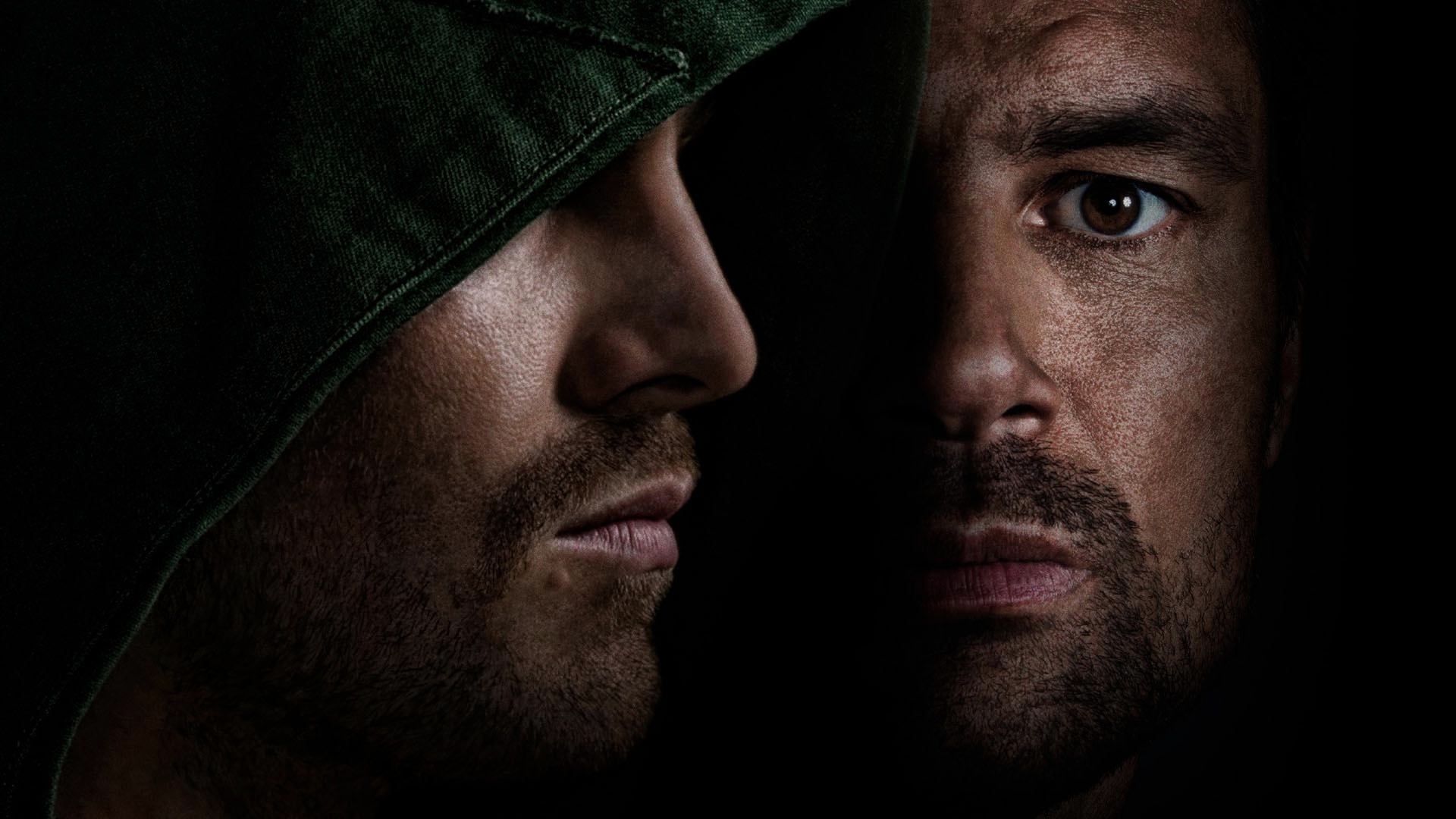 Stephen Amell in close-up HD Wallpaper