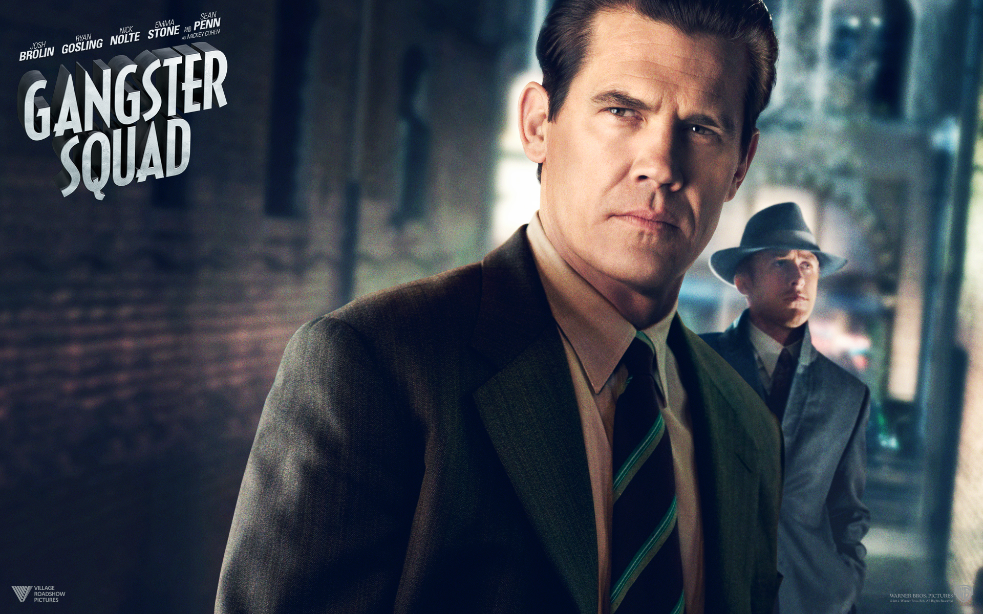 Gangster Squad movie poster with Josh Brolin HD Wallpaper