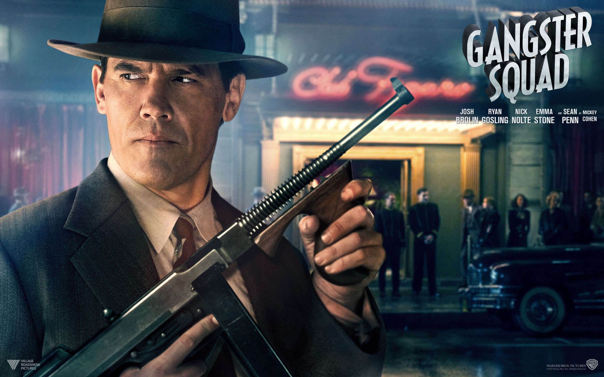 Gangster Squad movie poster with Josh Brolin HD Wallpaper