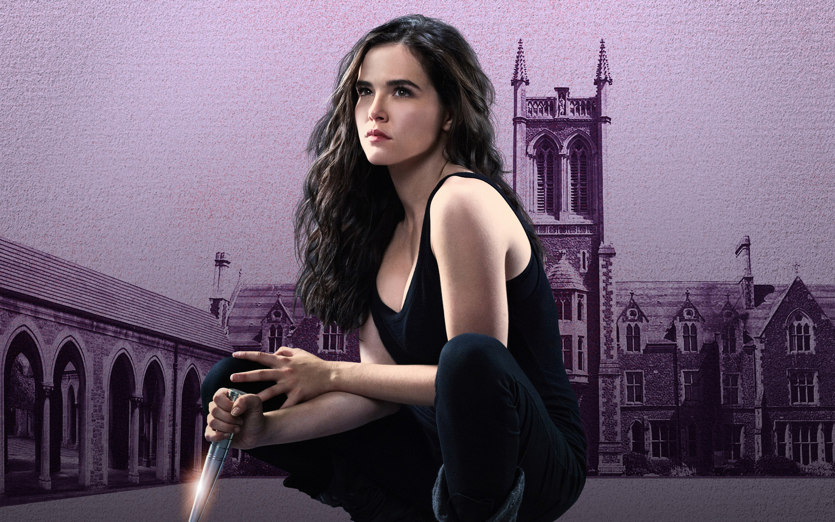 Zoey Deutch in Vampire Academy HD Wallpaper