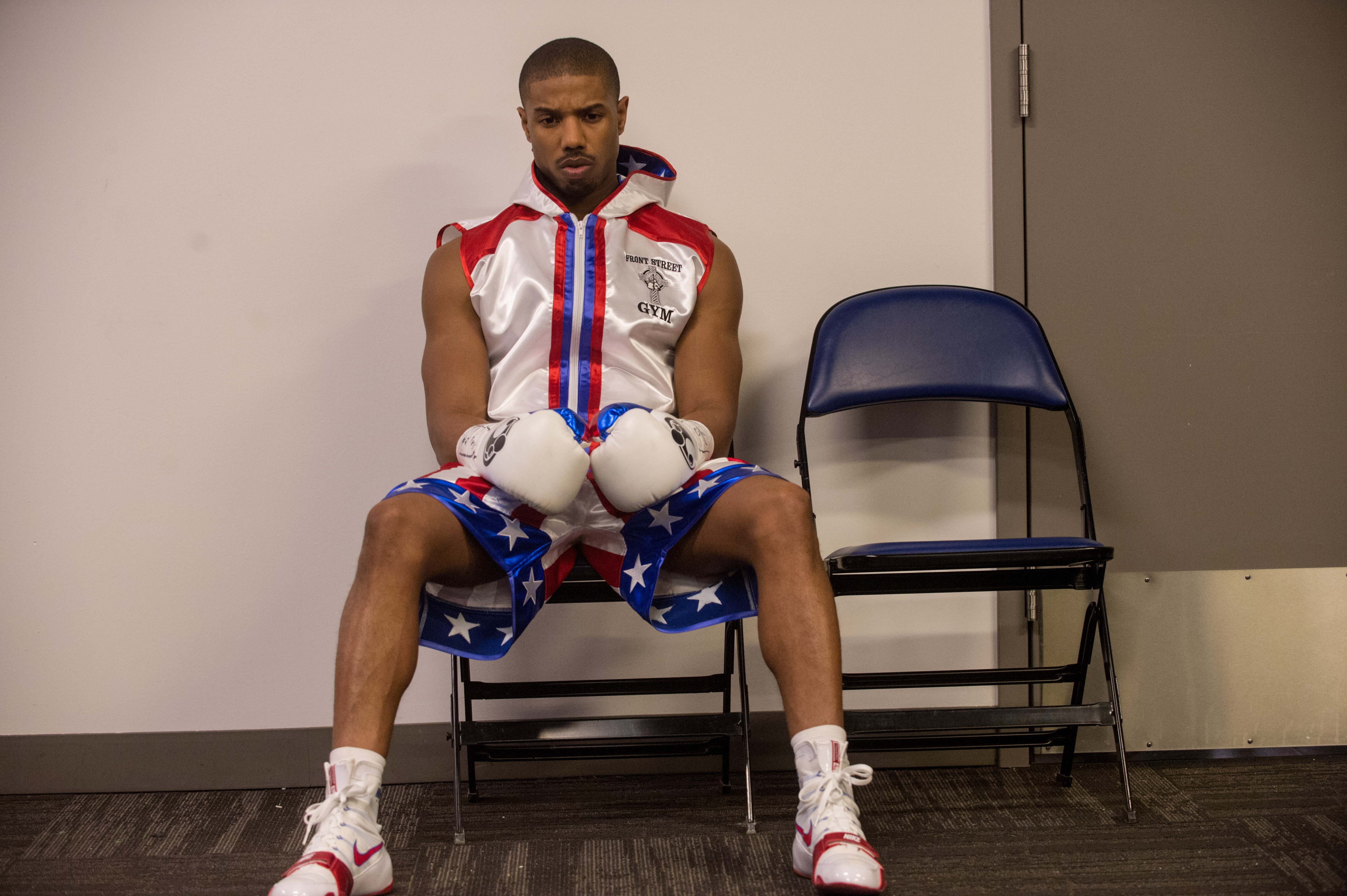Michael B. Jordan as Adonis Creed in Rocky series HD Wallpaper