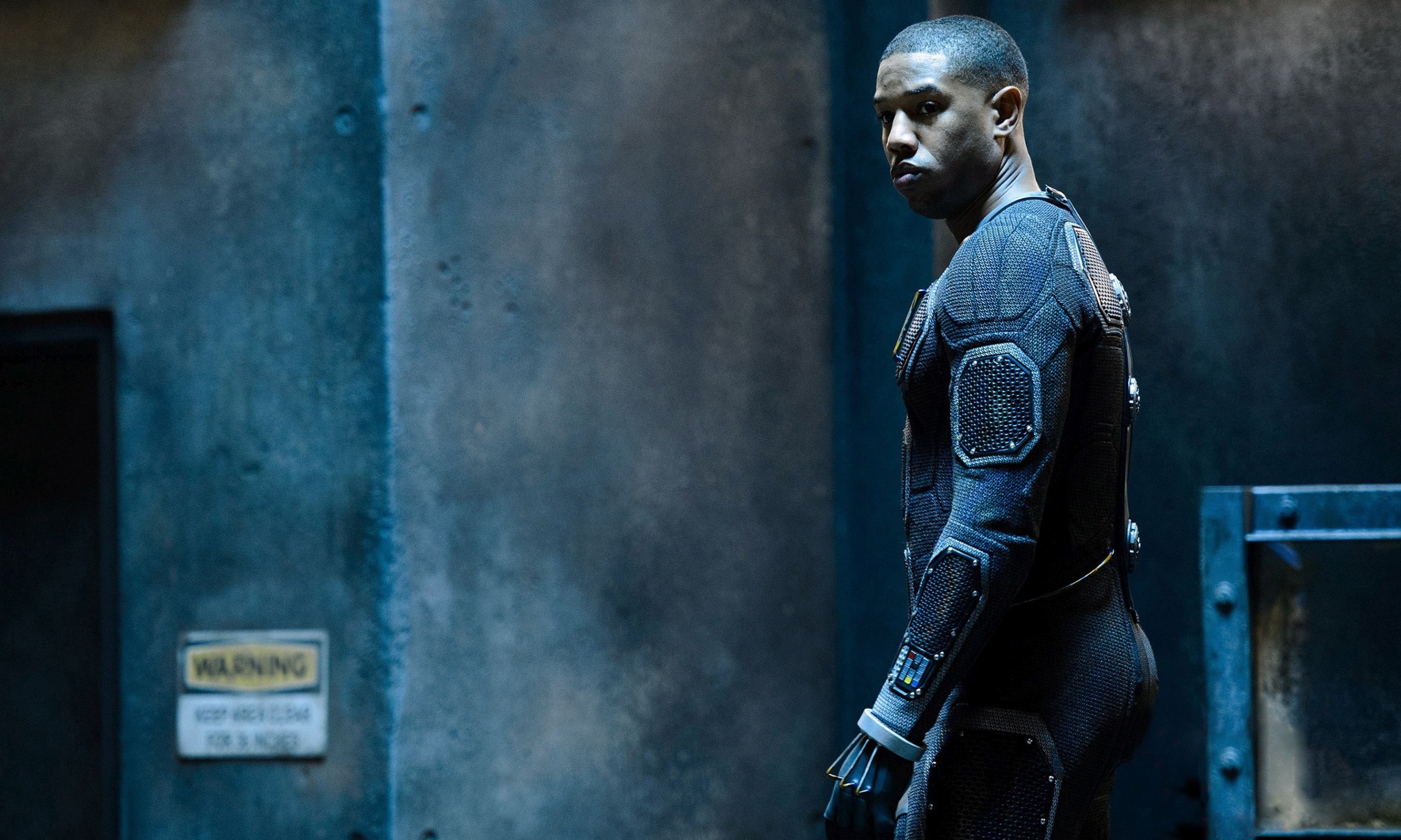 Michael B. Jordan as Human Torch HD Wallpaper