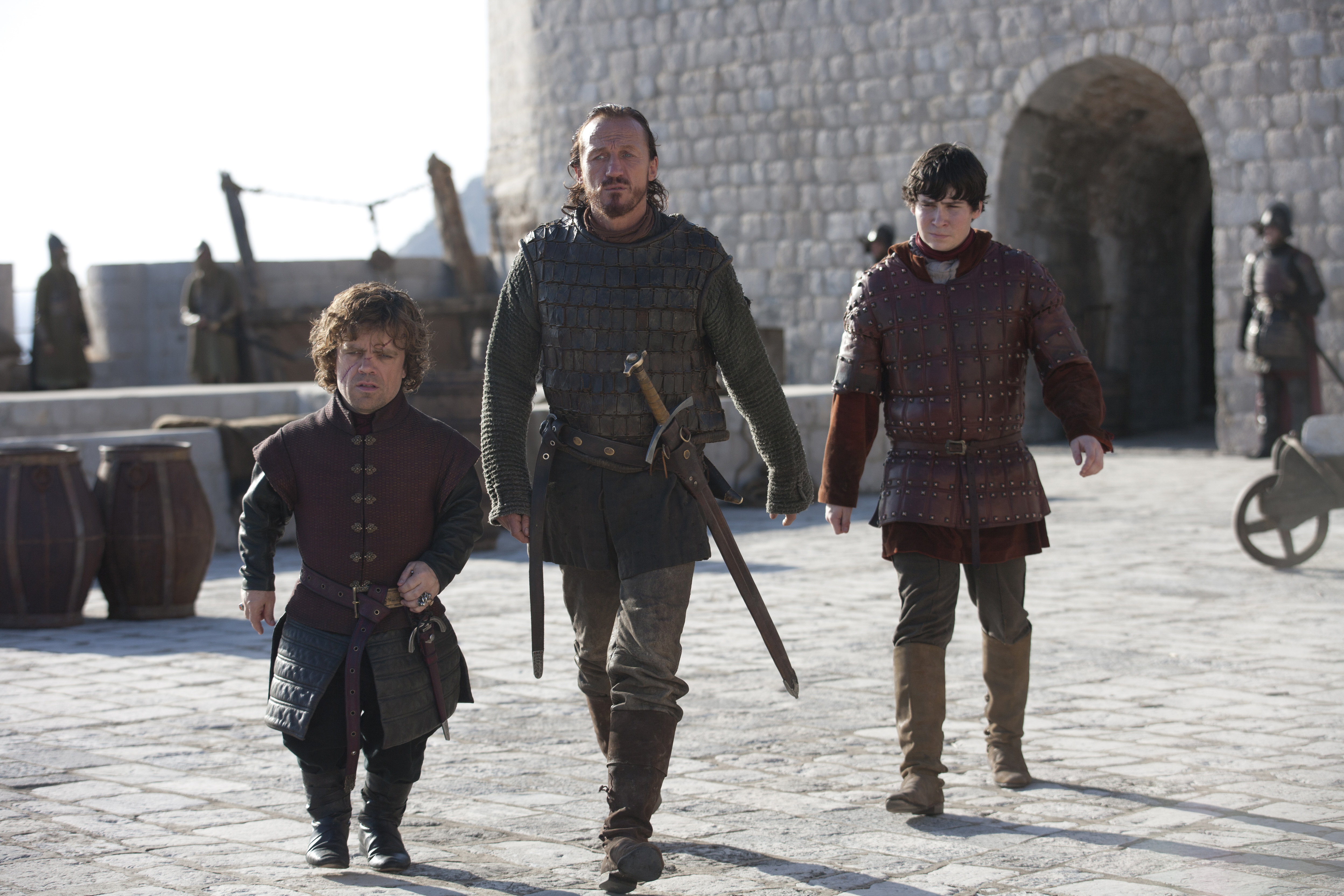 Tyrion Lannister and Bronn from Game of Thrones HD Wallpaper