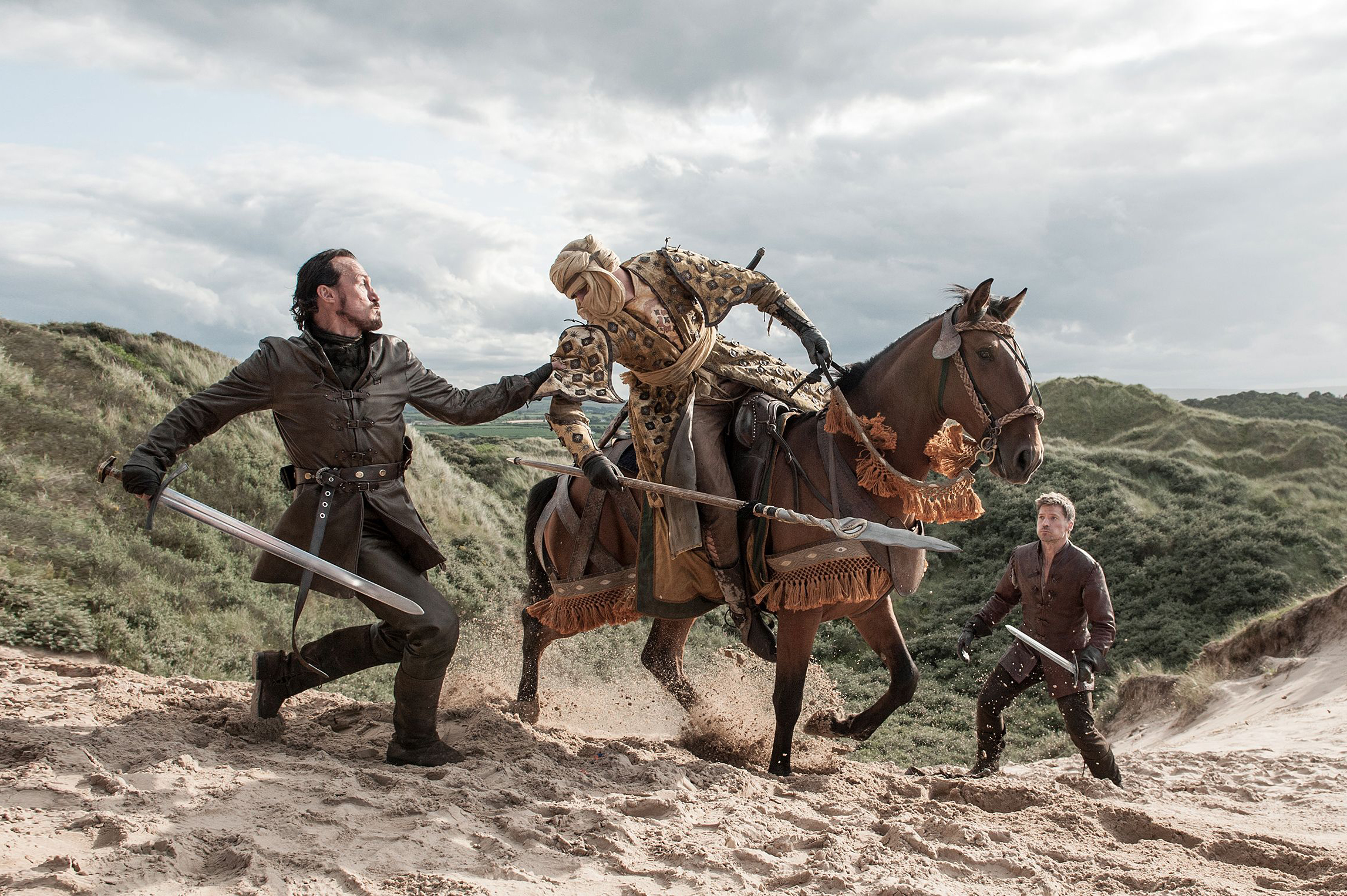 Bronn and Jaime Lannister from Game of Thrones HD Wallpaper