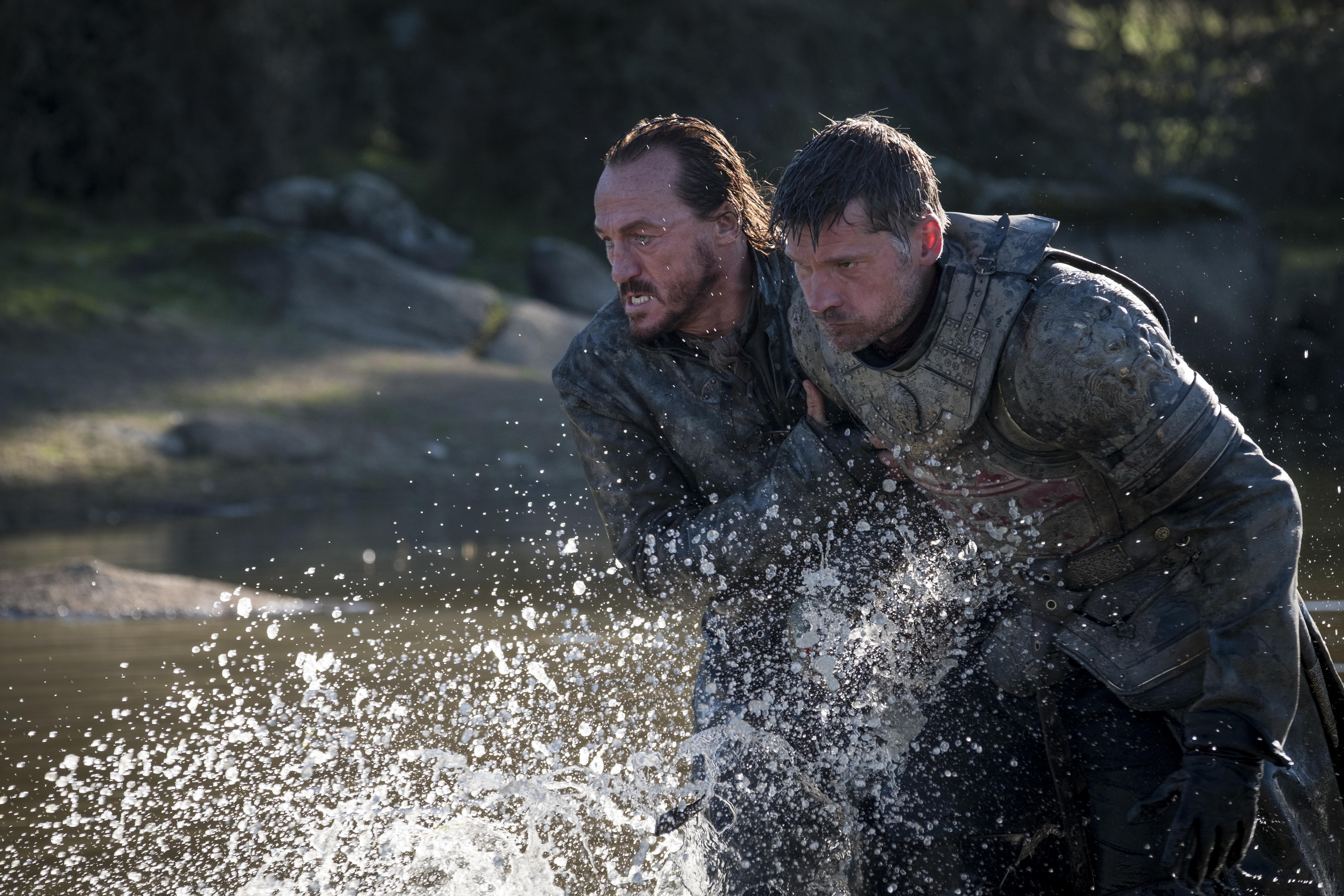 Jerome Flynn in water HD Wallpaper