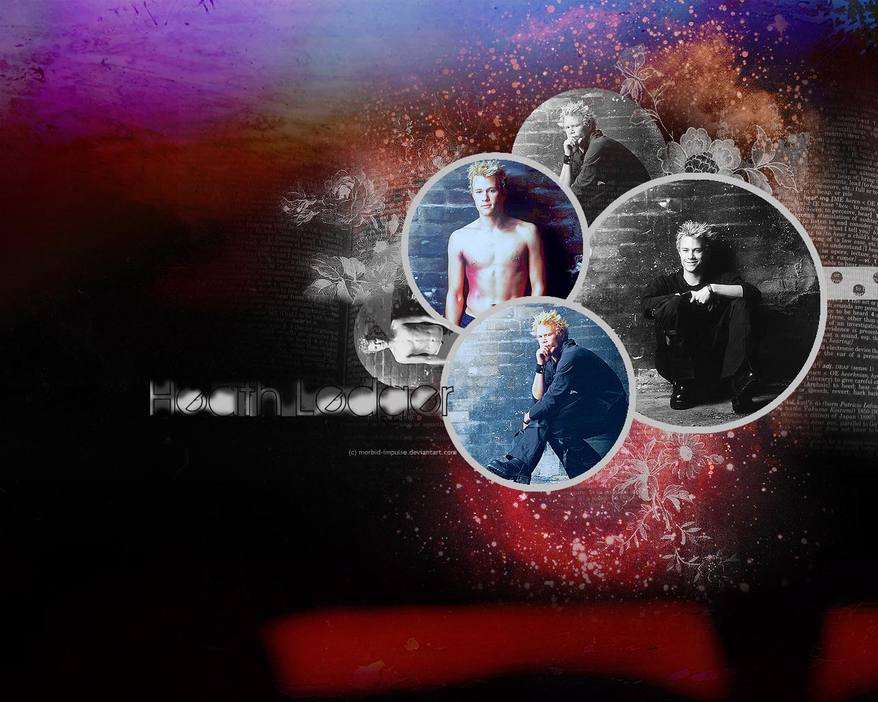Heath Ledger collage HD Wallpaper