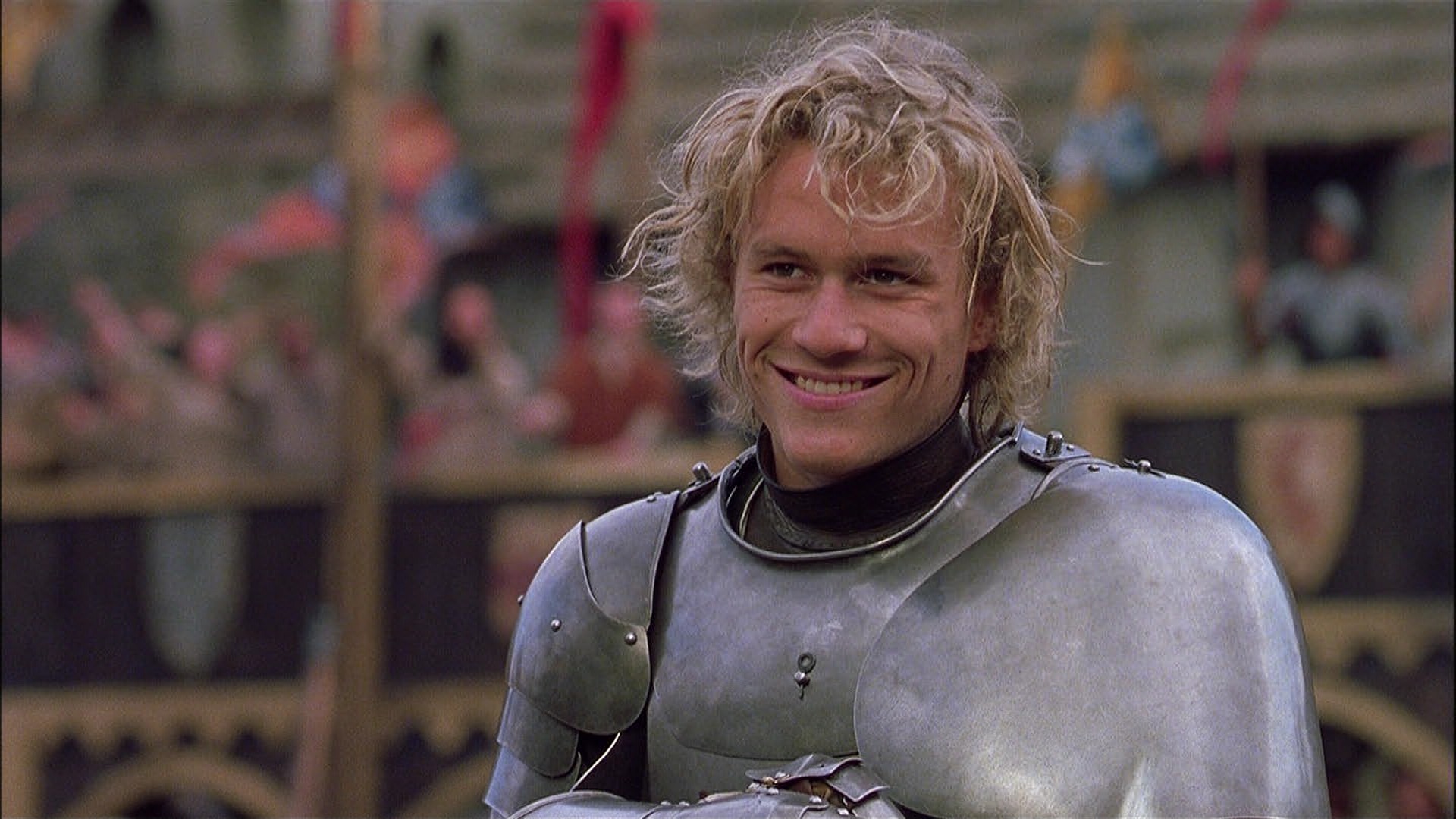 Heath Ledger as a knight HD Wallpaper