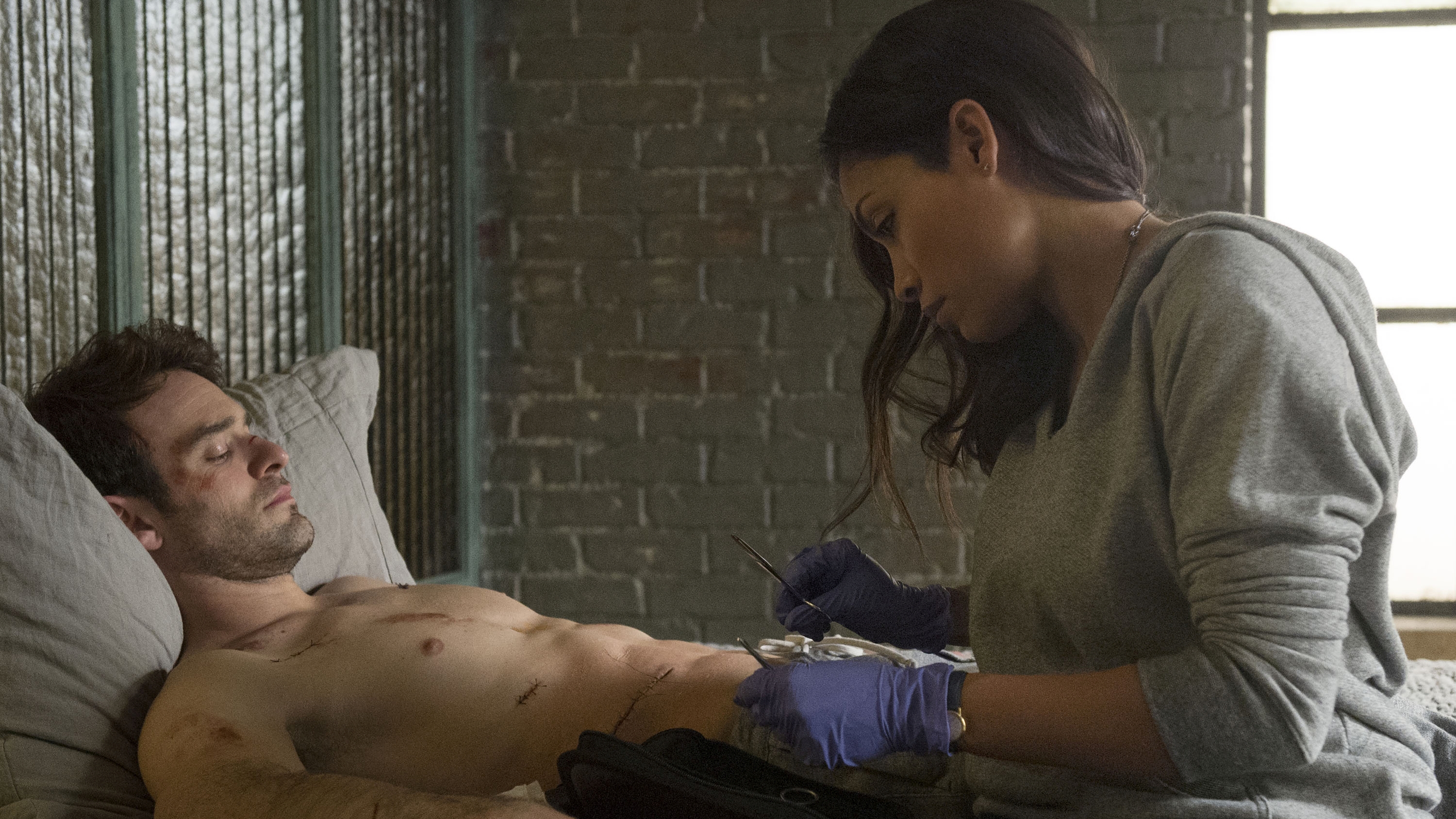 Claire Temple and Matt Murdock from Daredevil HD Wallpaper