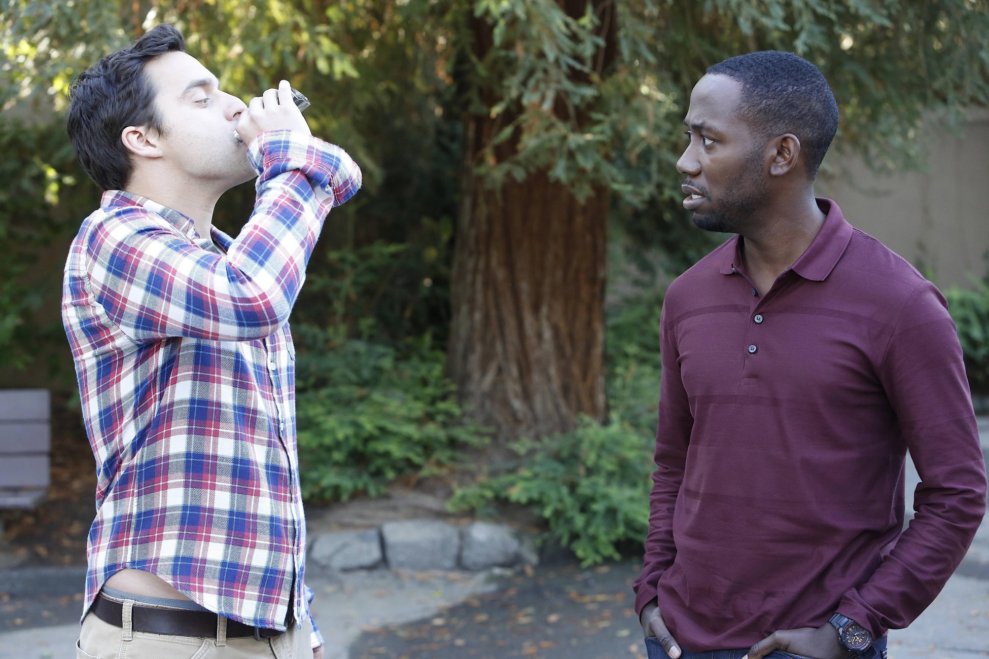 Lamorne Morris and Jake Johnson HD Wallpaper