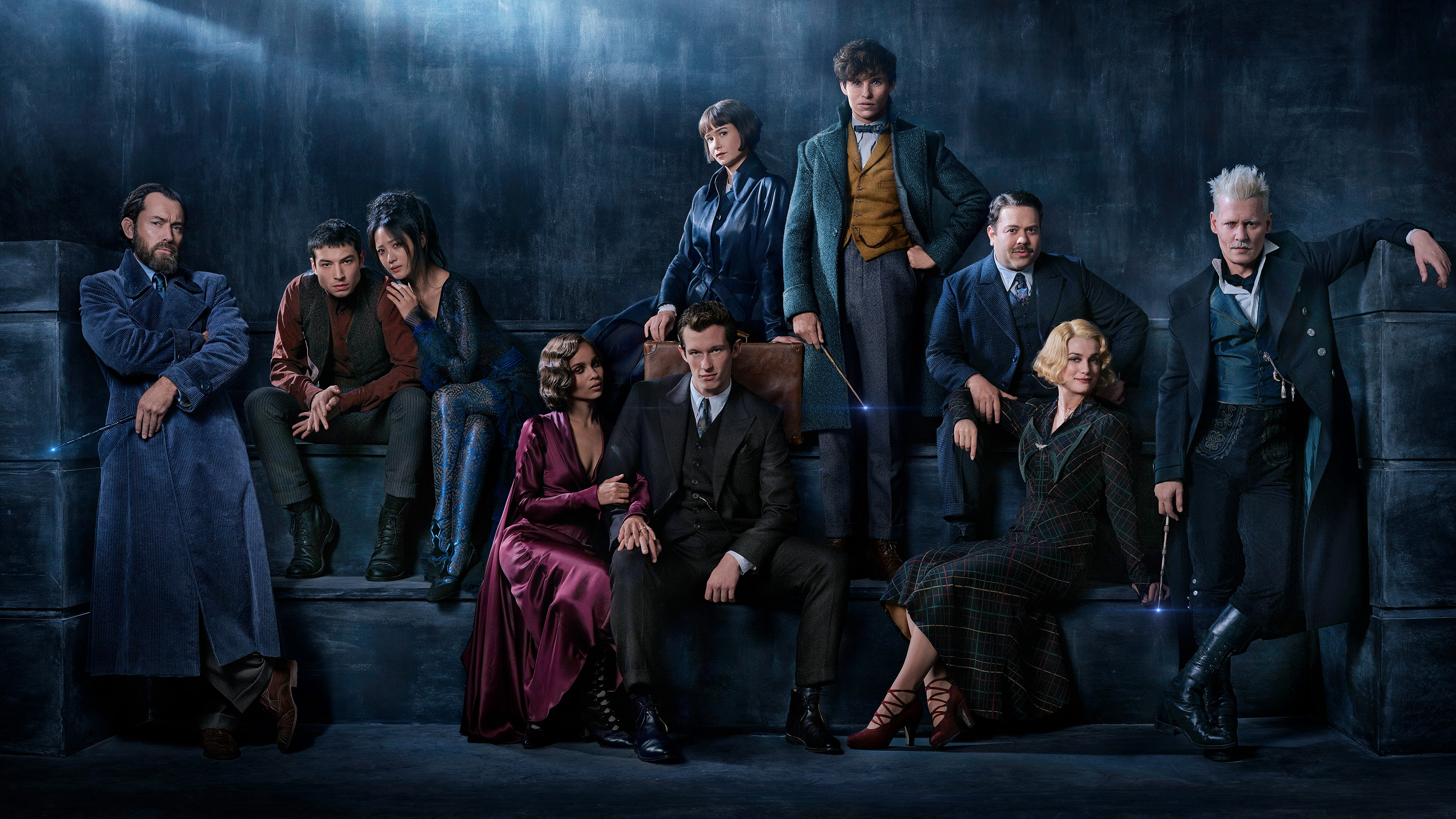 Fantastic Beasts: The Crimes of Grindelwald cast HD Wallpaper