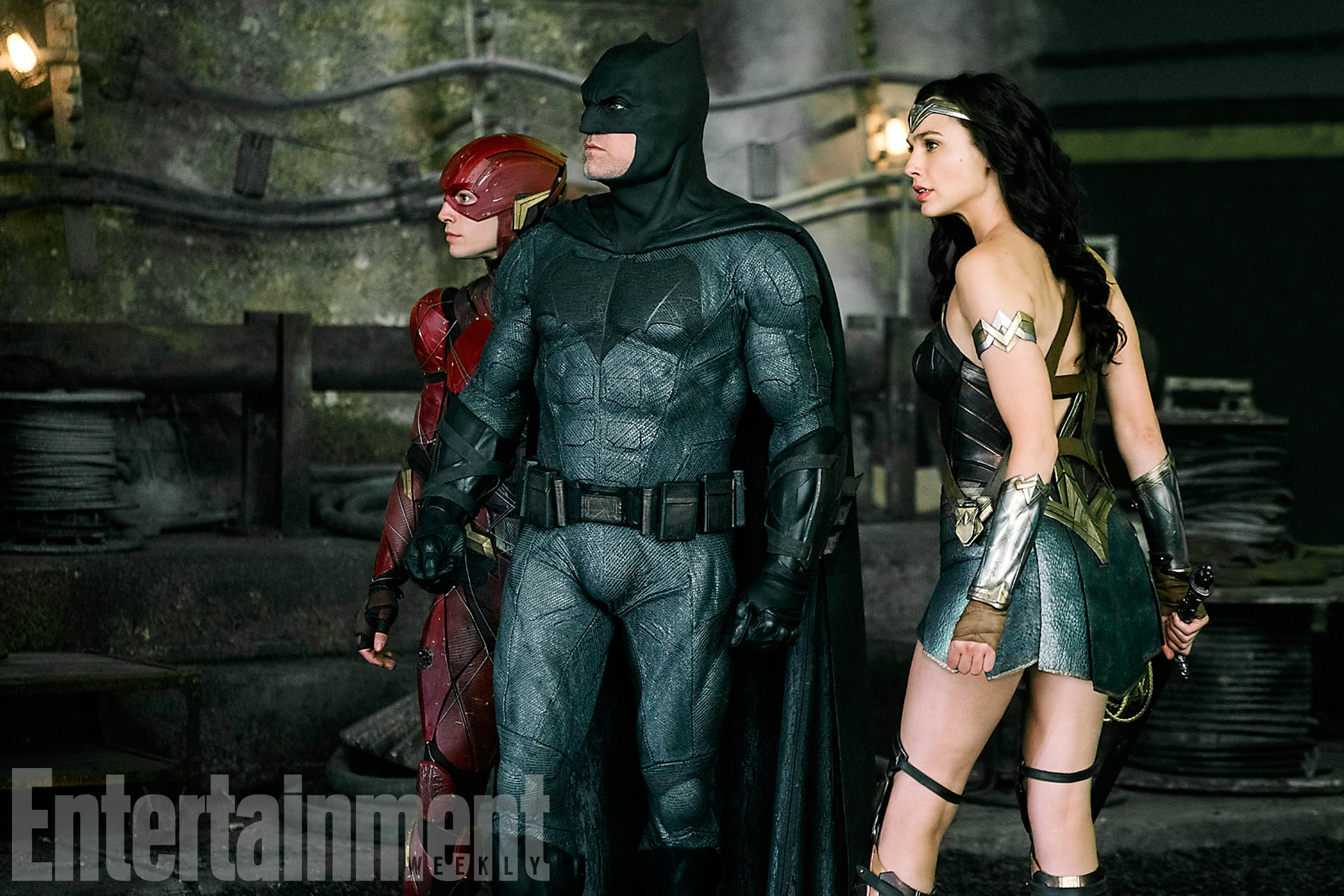 Batman, Wonder Woman, and The Flash from Justice League HD Wallpaper