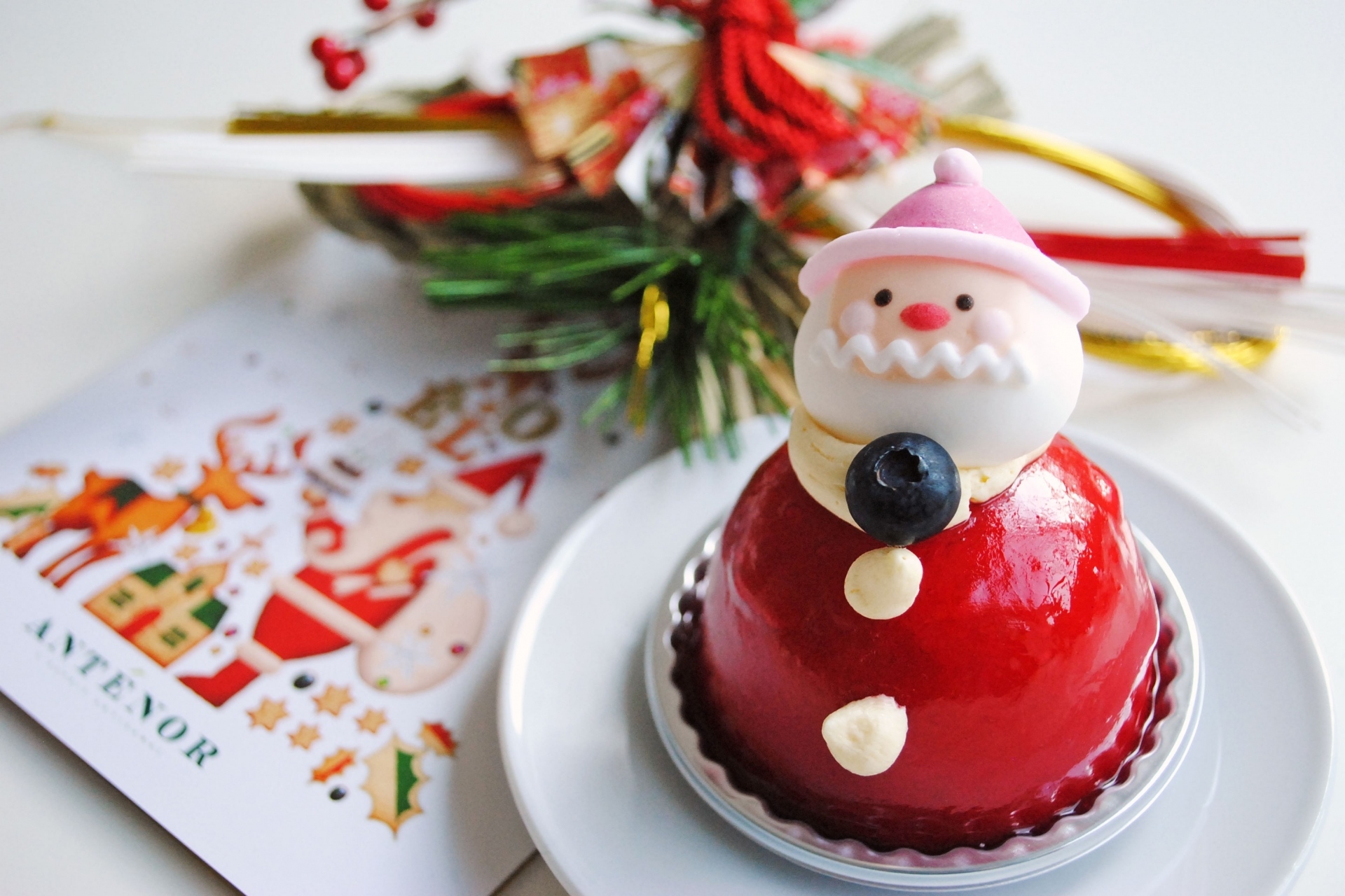 Antenor Santa Claus Christmas Cake HD Wallpaper