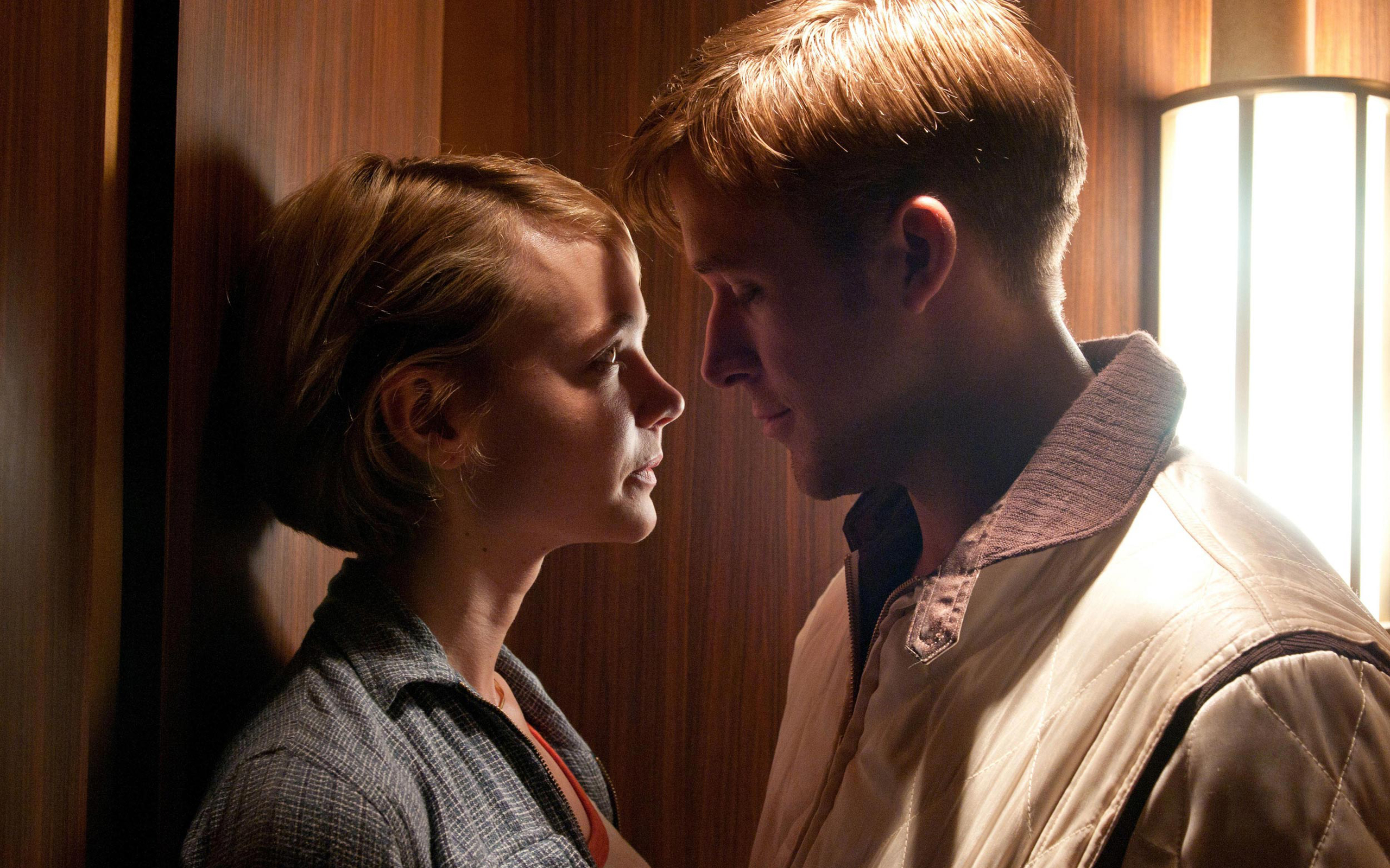 Carey Mulligan and Ryan Gosling in Drive HD Wallpaper