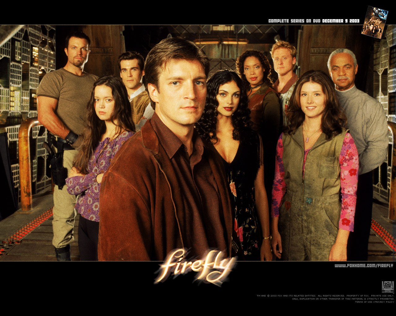 Firefly cast group portrait HD Wallpaper