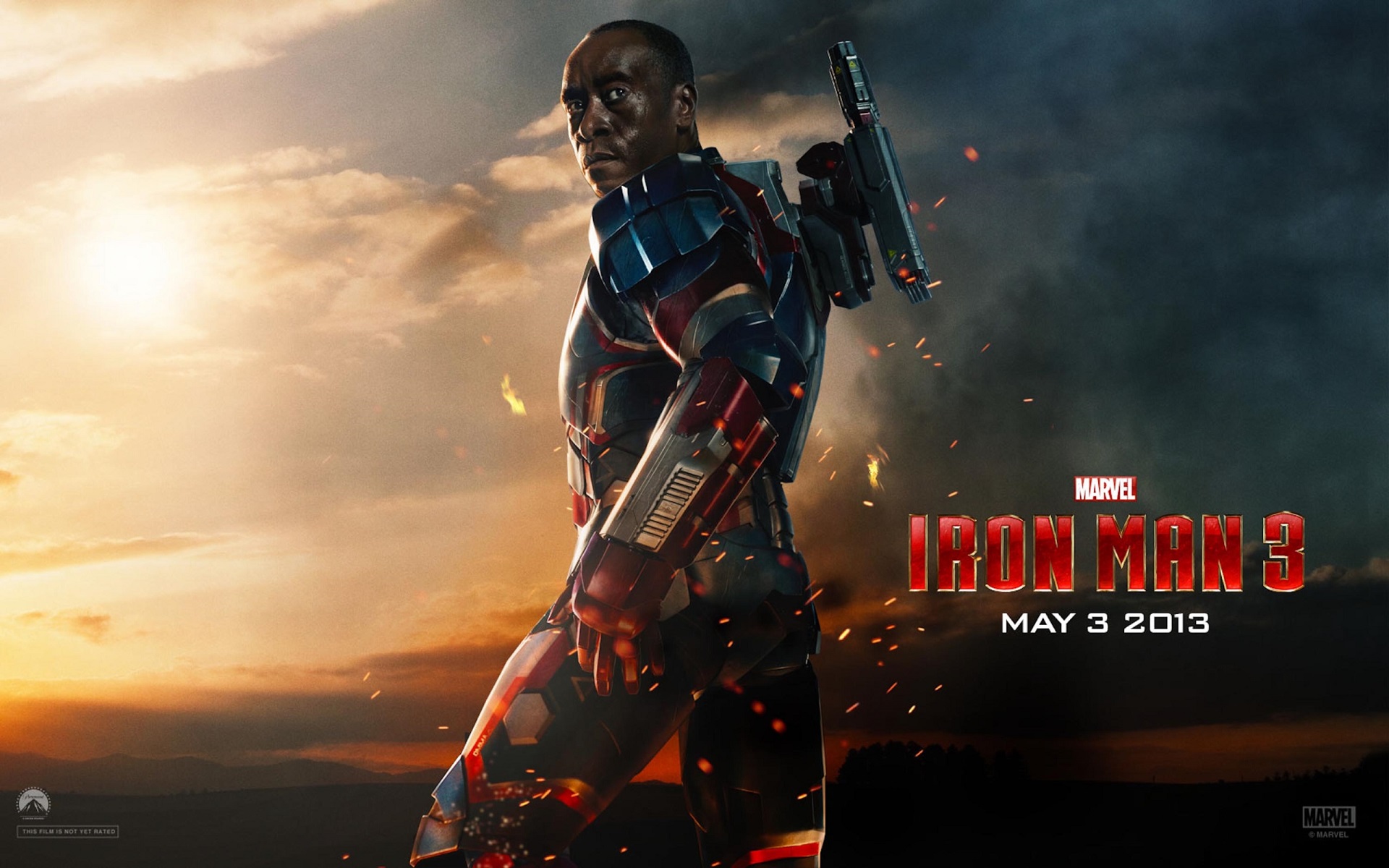 War Machine from Iron Man 3 HD Wallpaper