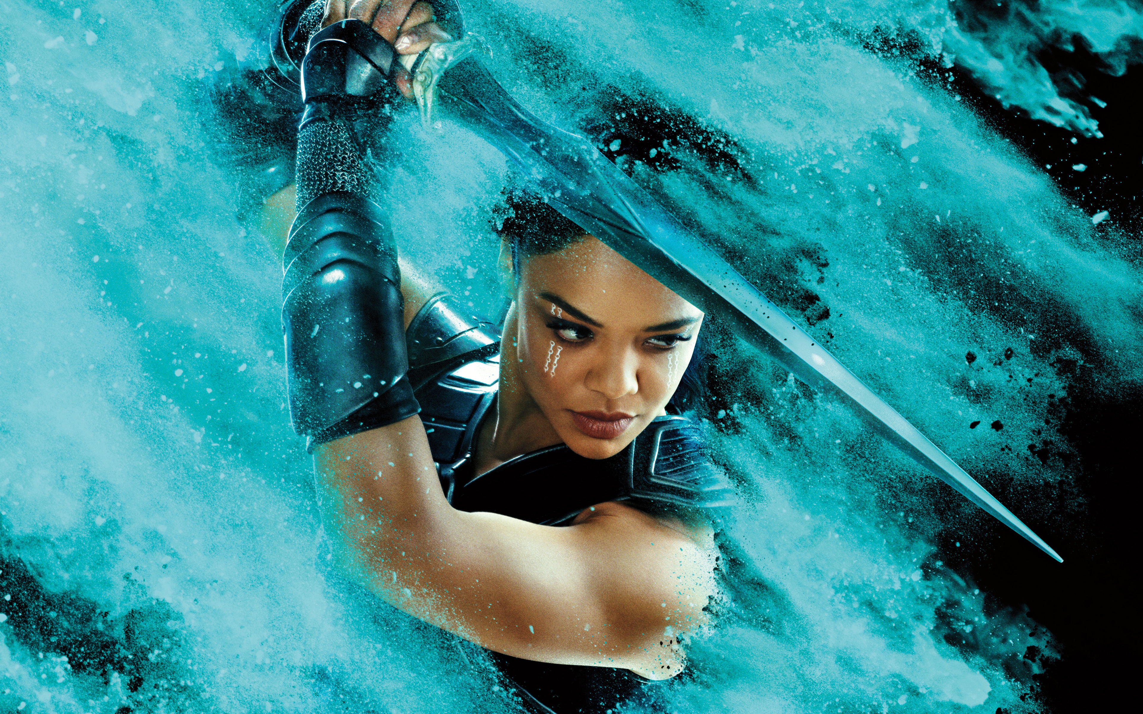 Tessa Thompson as Valkyrie in Thor: Ragnarok HD Wallpaper