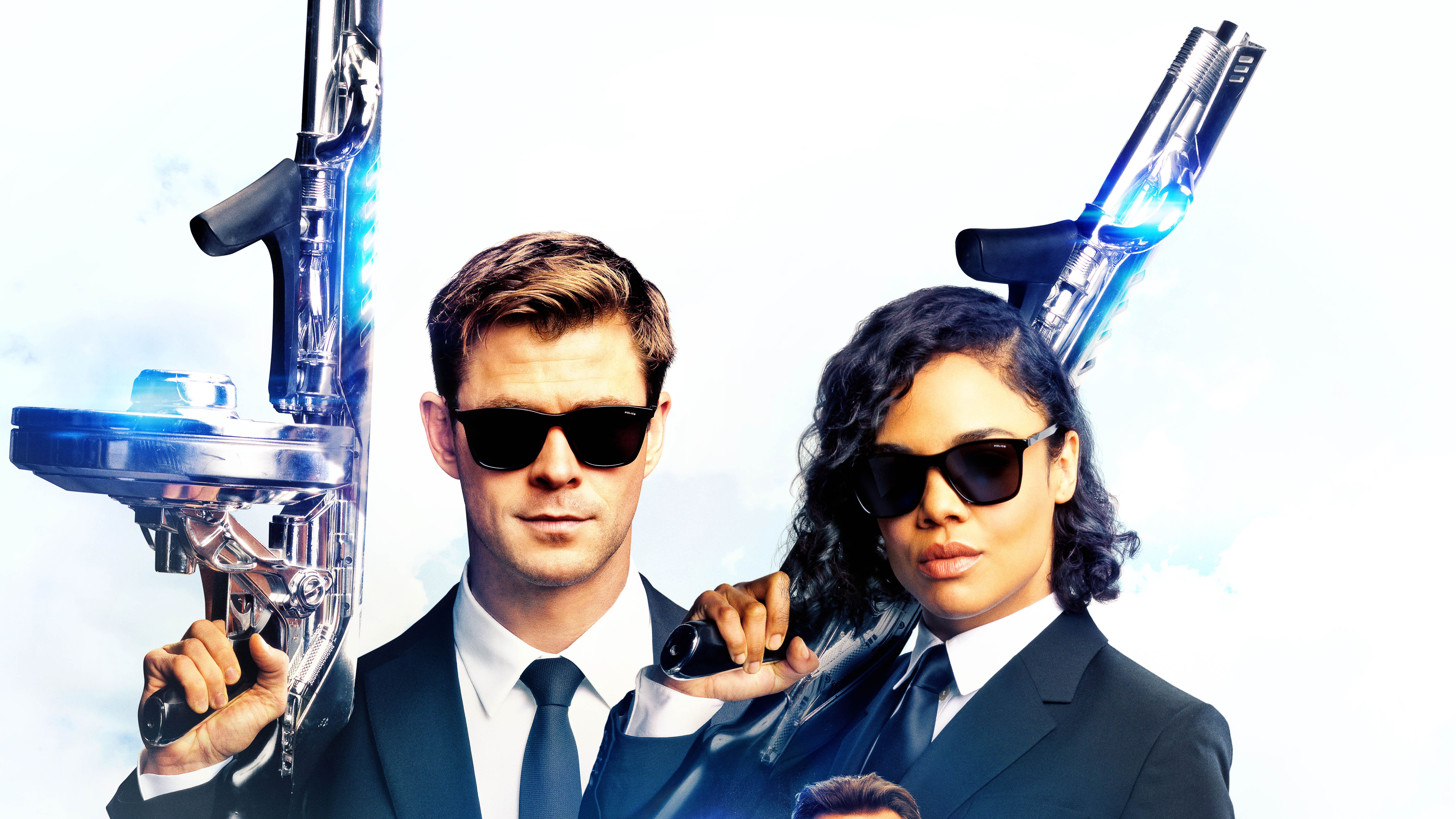 Chris Hemsworth and Tessa Thompson from Men in Black: International HD Wallpaper