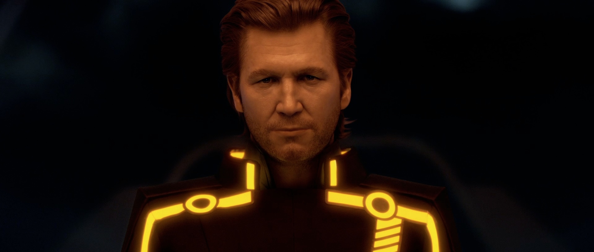 Jeff Bridges as Clu from Tron: Legacy HD Wallpaper