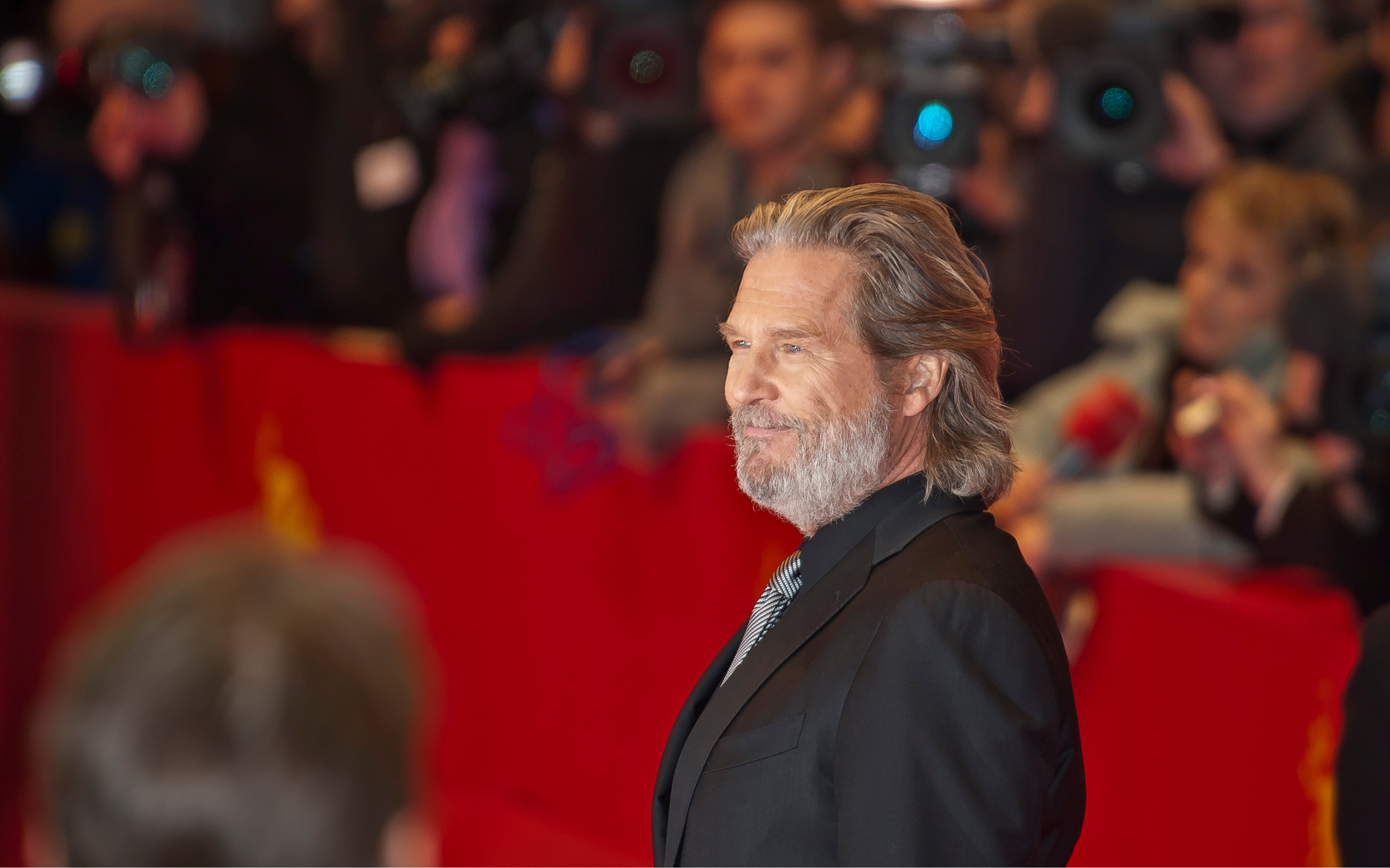 Jeff Bridges on Red Carpet HD Wallpaper
