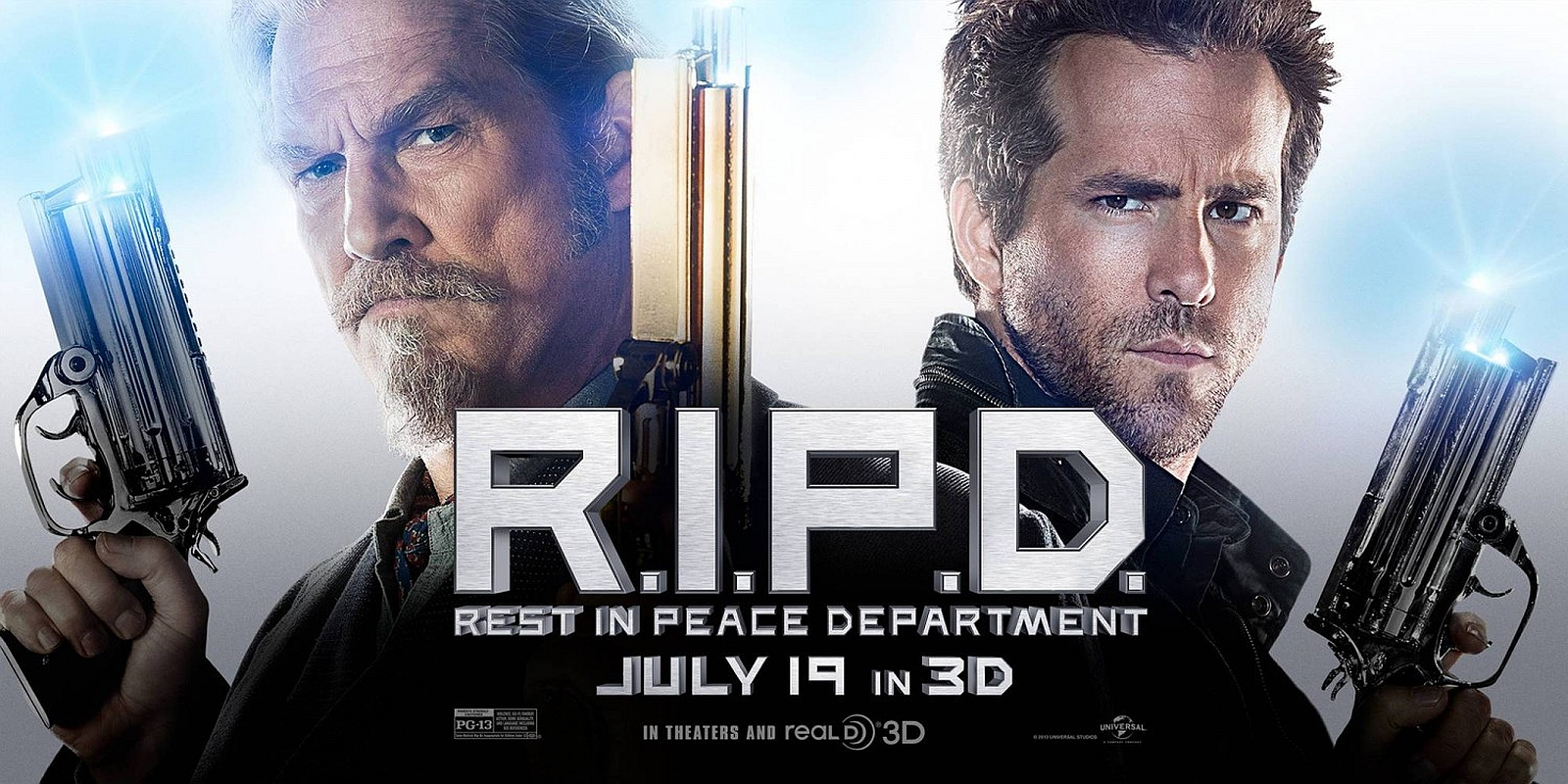 R.I.P.D. Rest in Peace Department Movie Poster HD Wallpaper