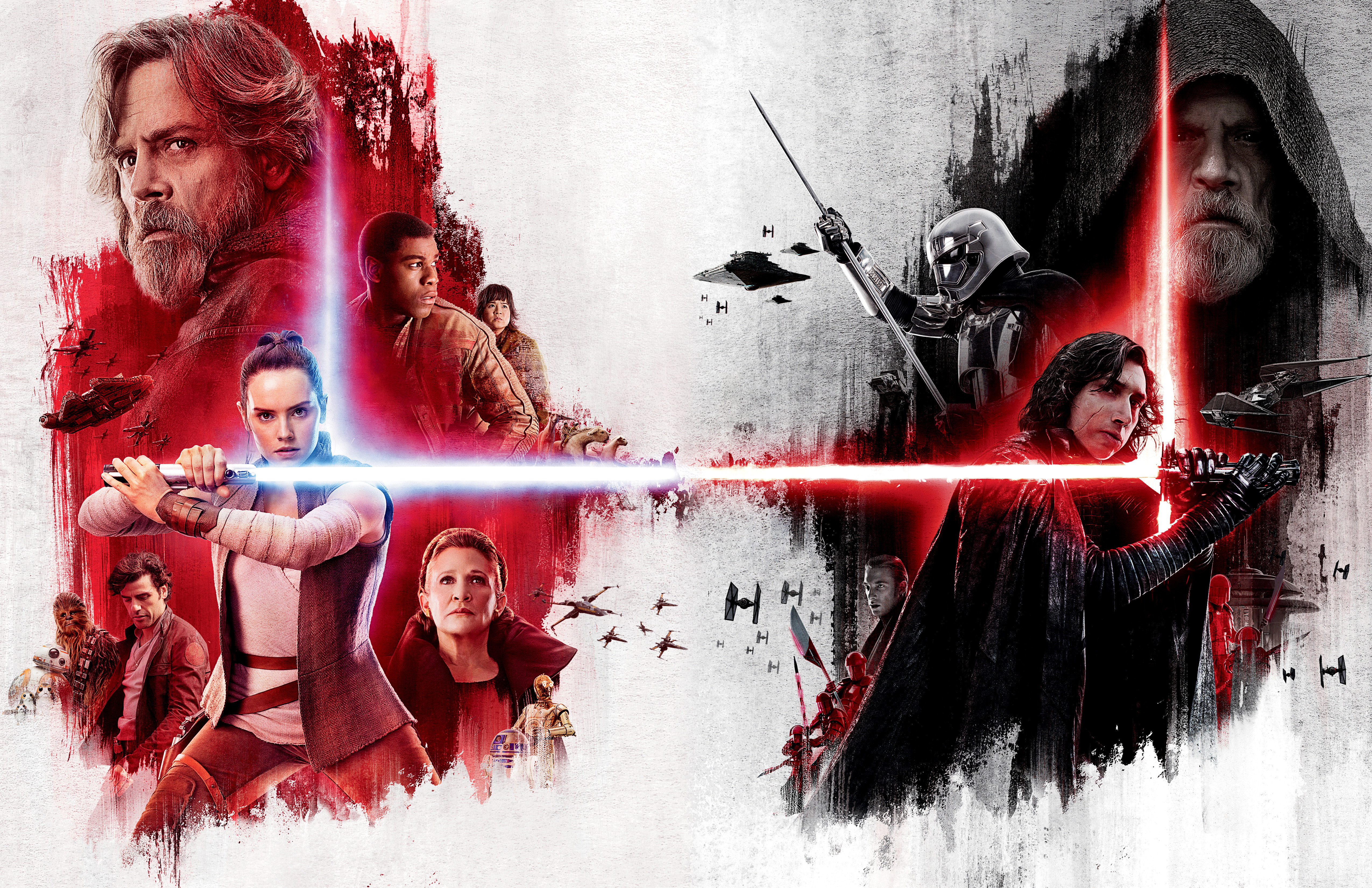 Star Wars: The Last Jedi Poster HD Wallpaper