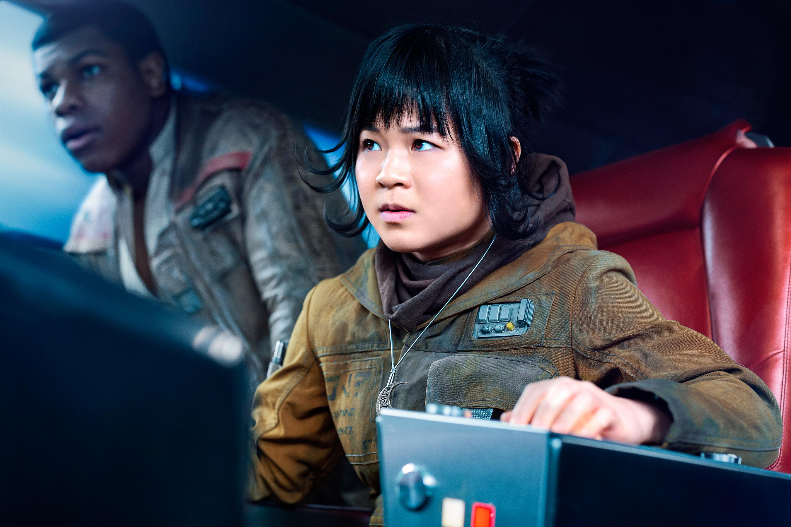 Finn and Rose Tico from Star Wars HD Wallpaper