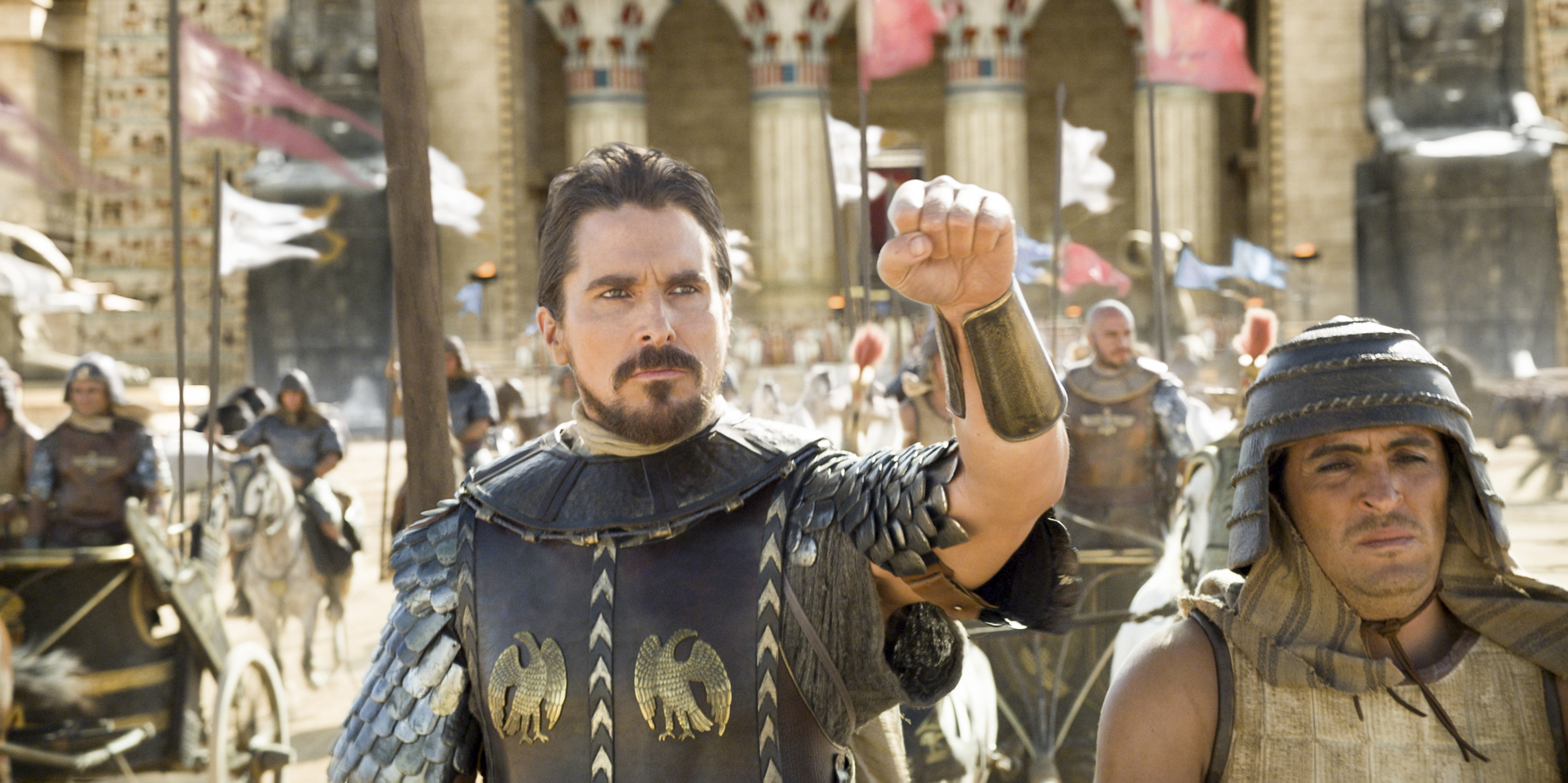 Christian Bale as Moses in Exodus: Gods and Kings HD Wallpaper