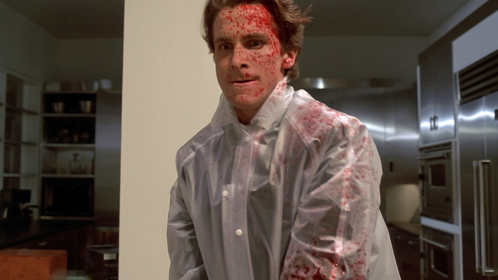Christian Bale in American Psycho HD Wallpaper
