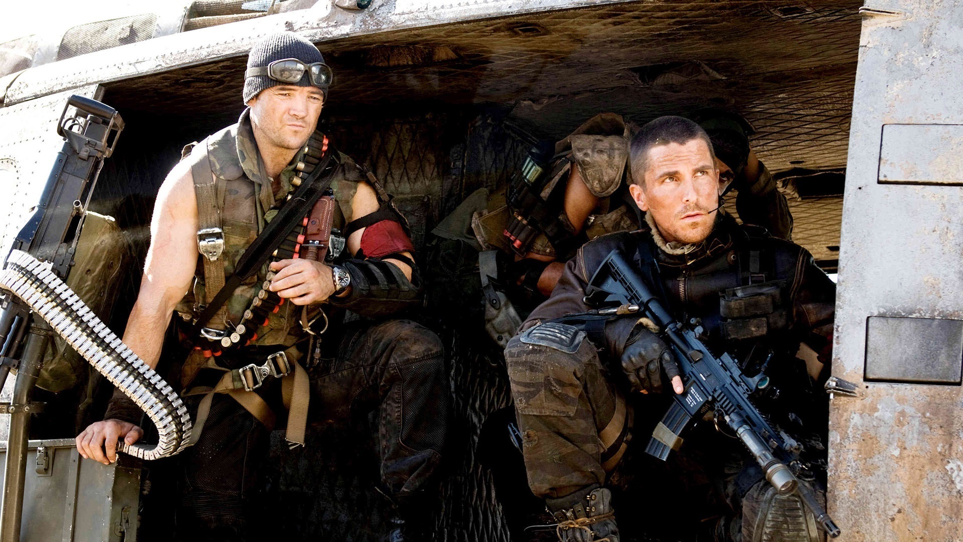 Christian Bale and Joel Edgerton in Terminator Salvation HD Wallpaper