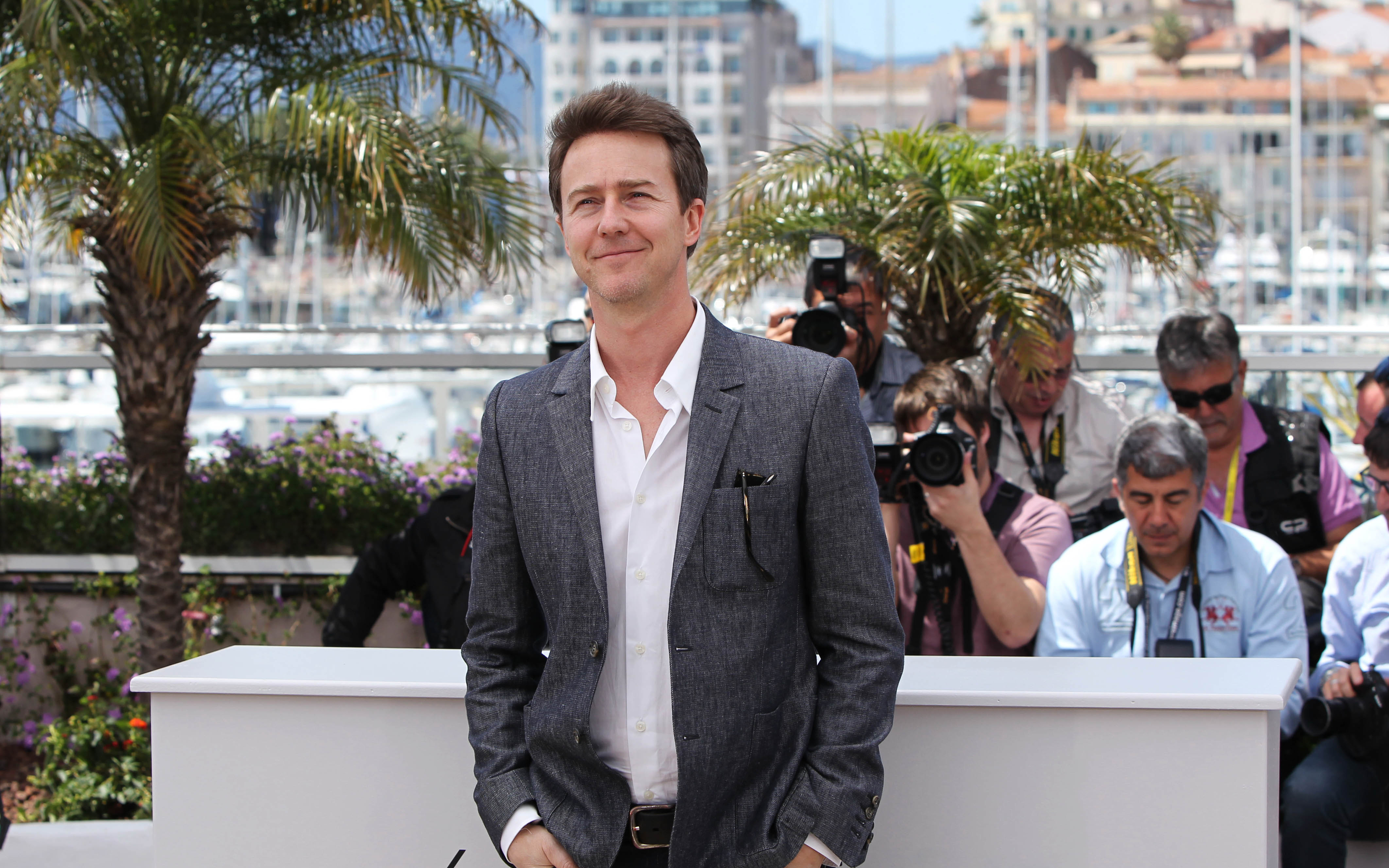 Edward Norton at Cannes Film Festival HD Wallpaper