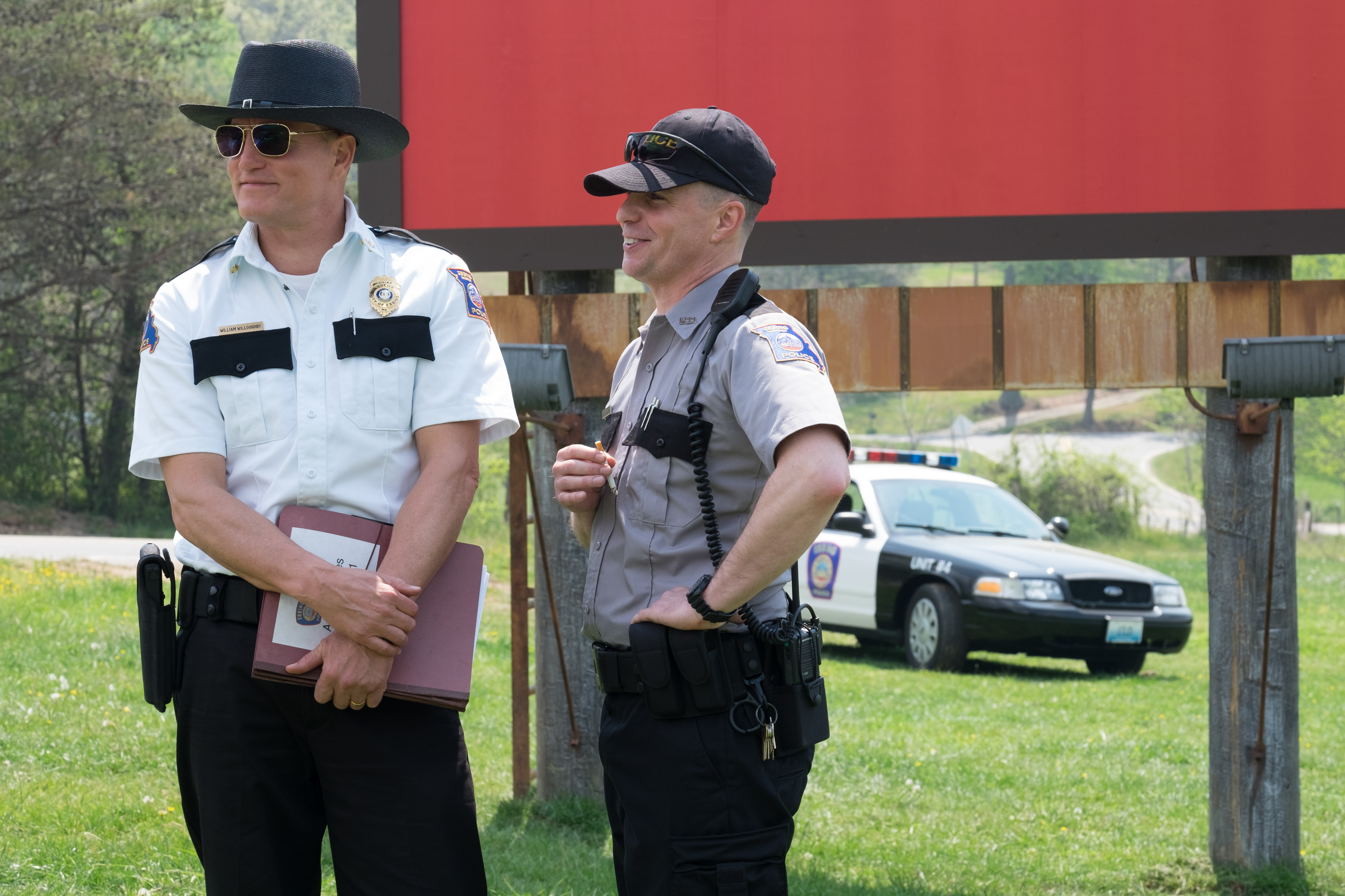 Sam Rockwell as a police officer HD Wallpaper
