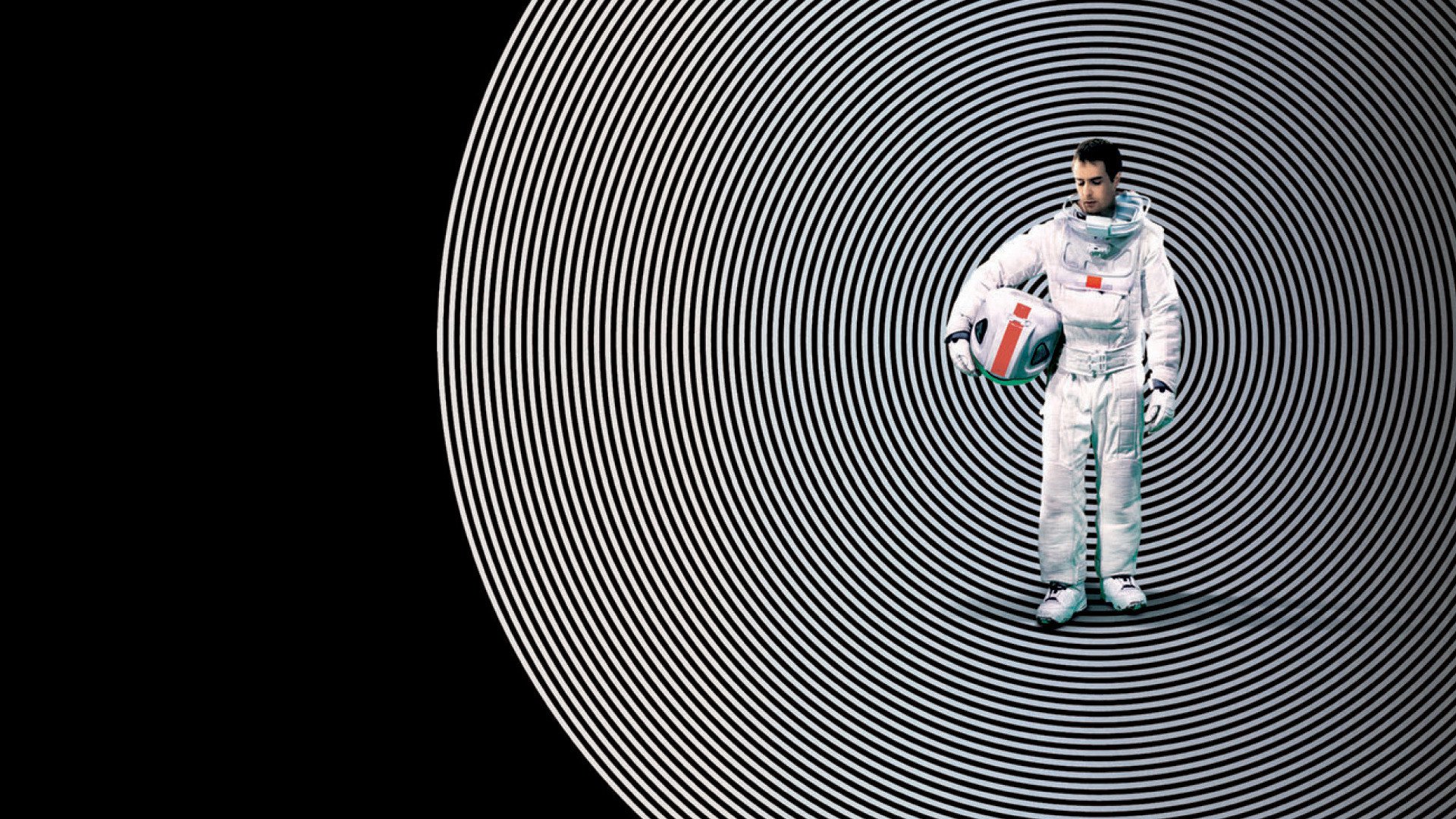 Sam Rockwell in an astronaut suit holding a helmet HD Wallpaper