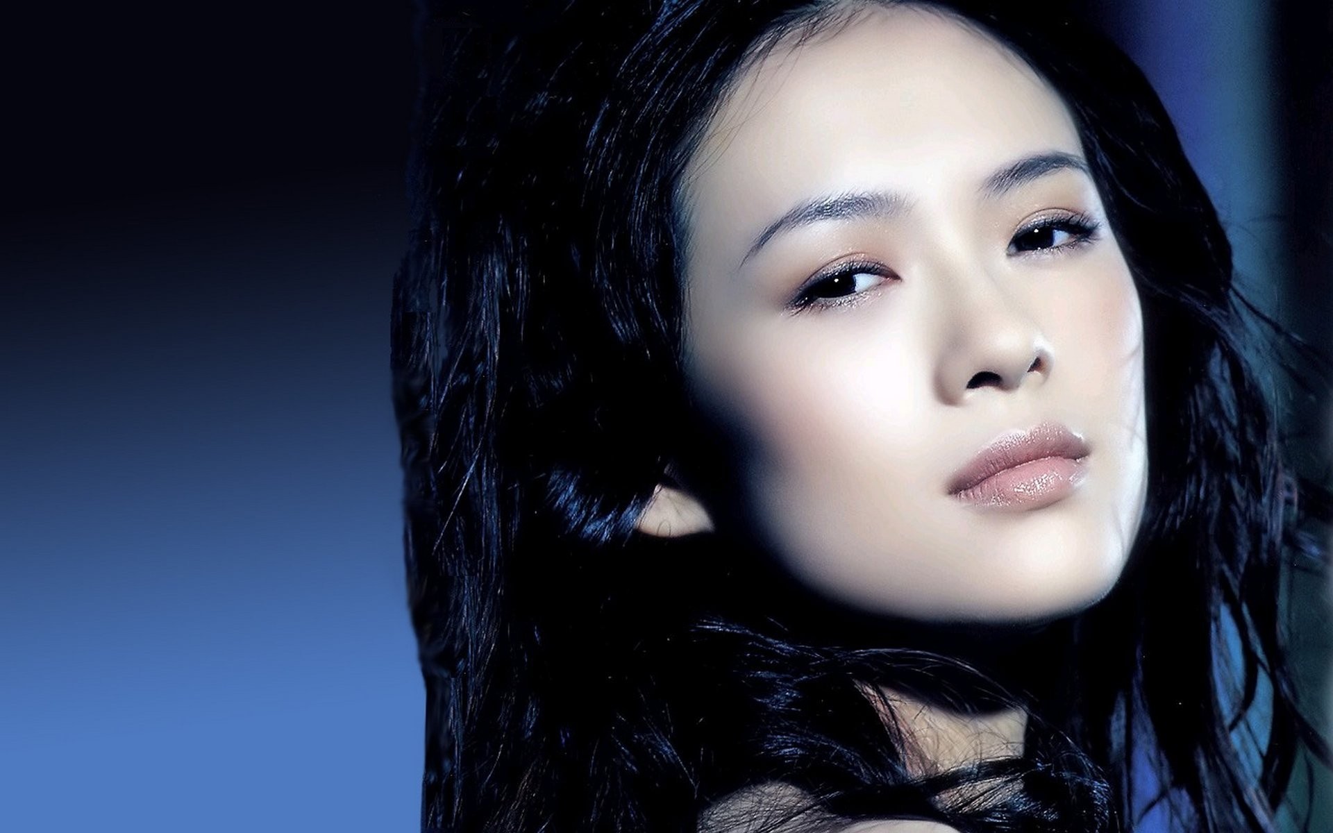 Zhang Ziyi portrait HD Wallpaper