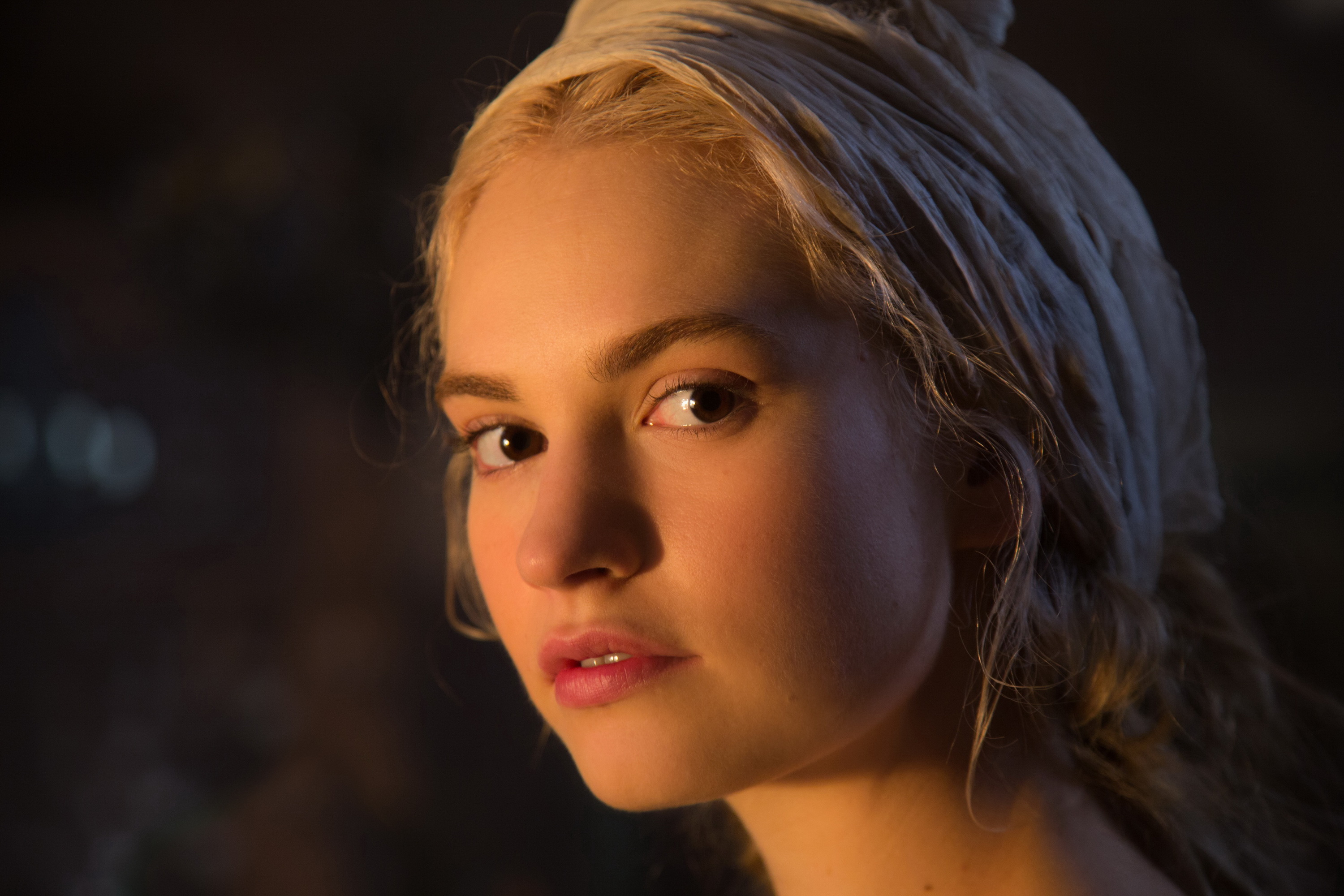 Lily James HD Wallpaper